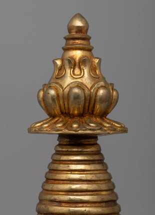 Traditional Kadampa Buddhist Stupa | Tibetan Buddhist Symbol for Spiritual Growth