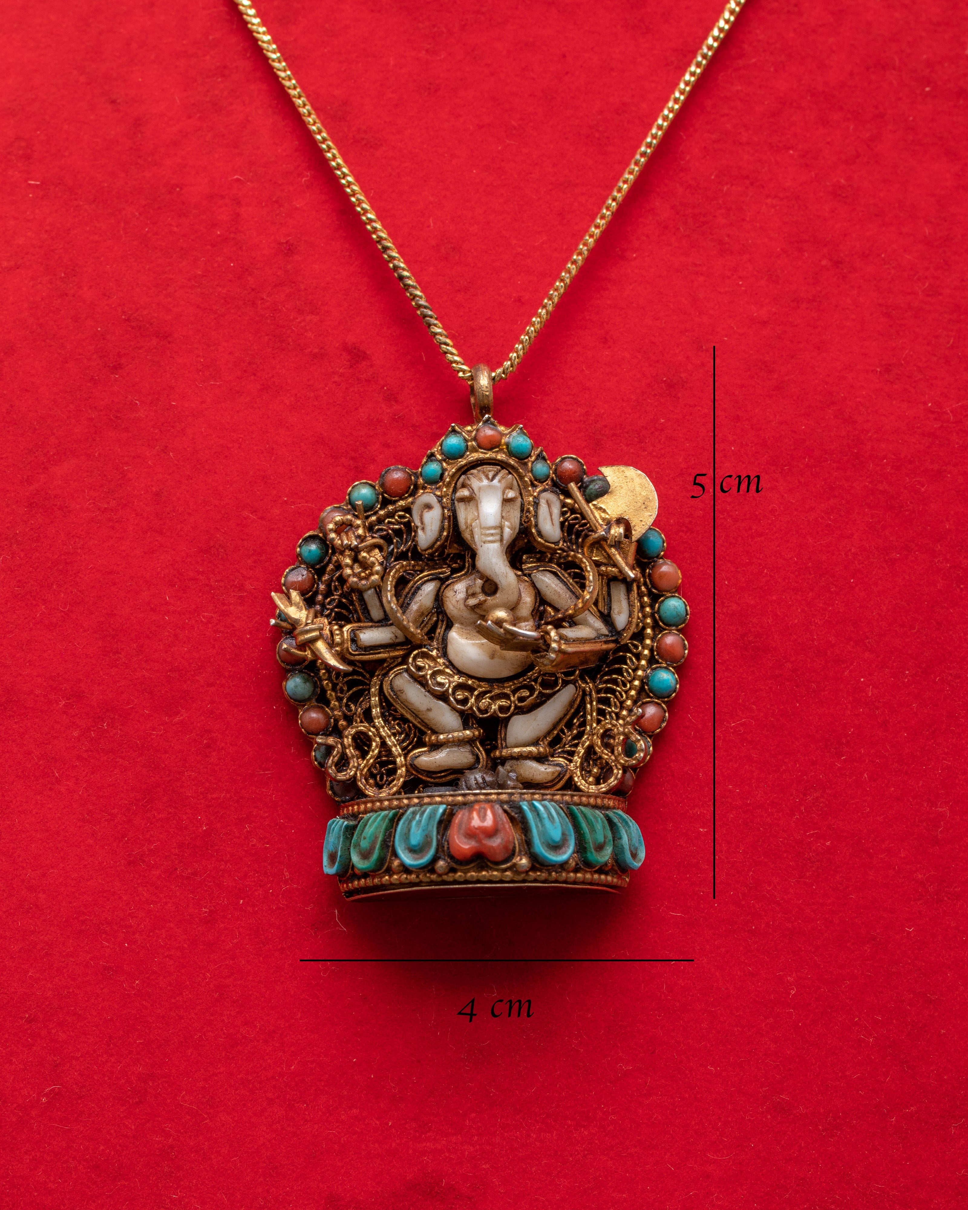 Lord Ganesha Pendant | Embodiment of Wisdom and Prosperity