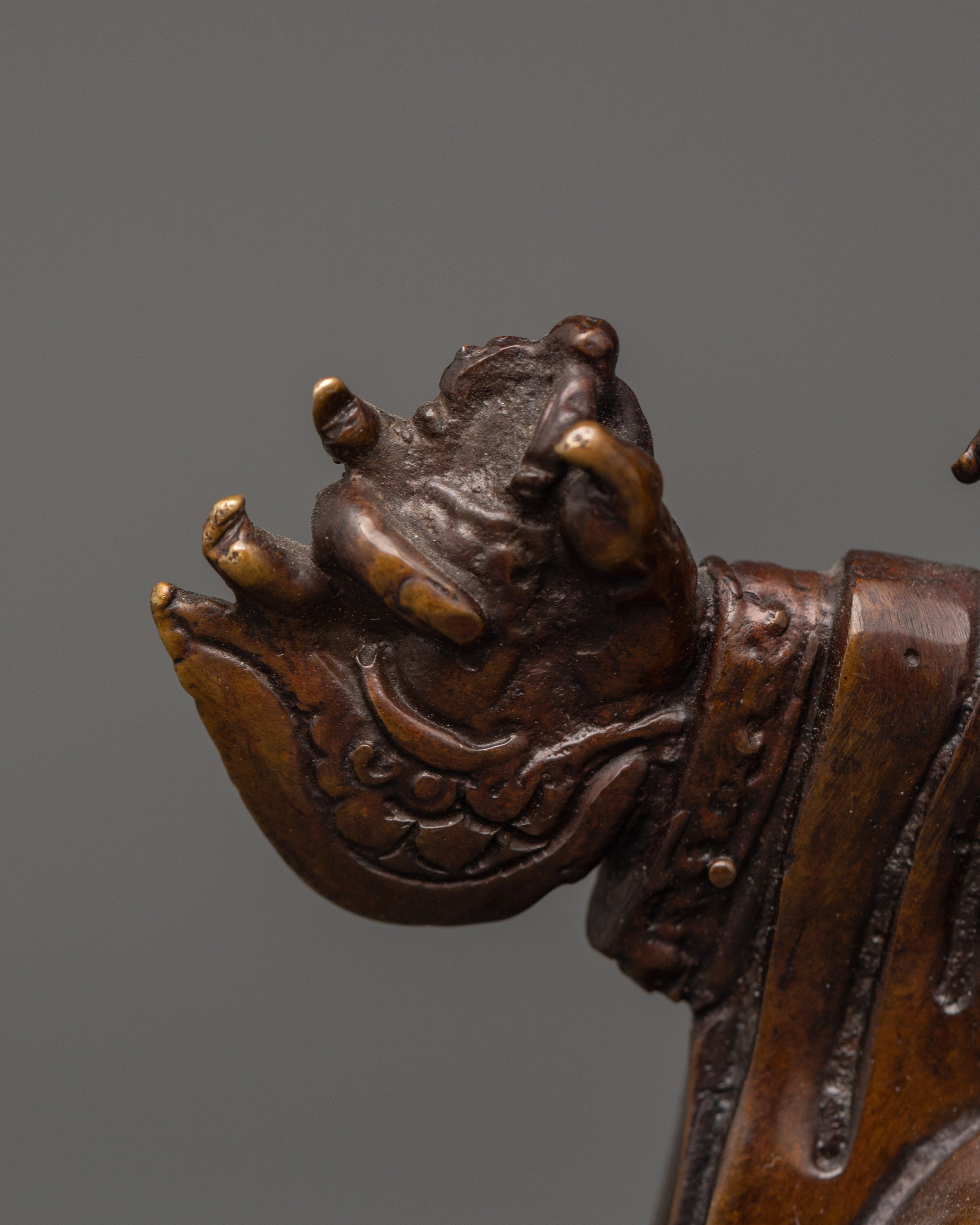 Mahakala Bernagchen Tibetan Protector Deity | Home Shrine & Meditation Decor