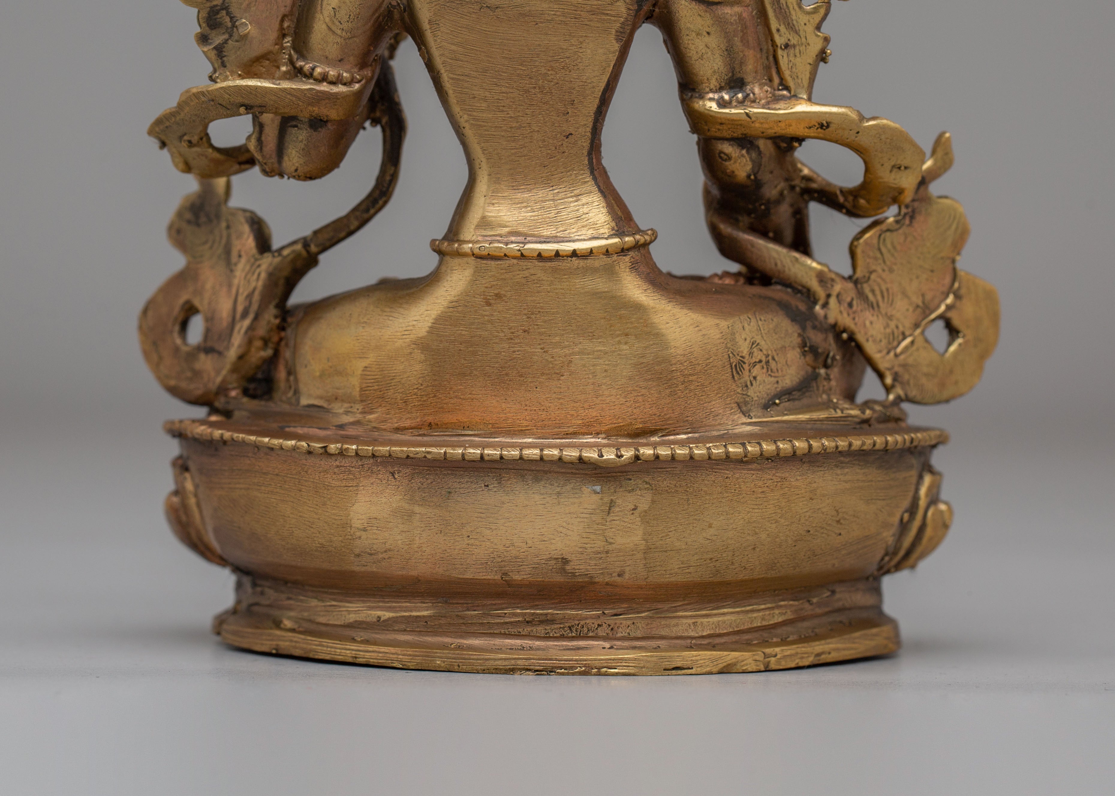 Handcrafted Tibetan White Tara Statue | Mother of Liberation