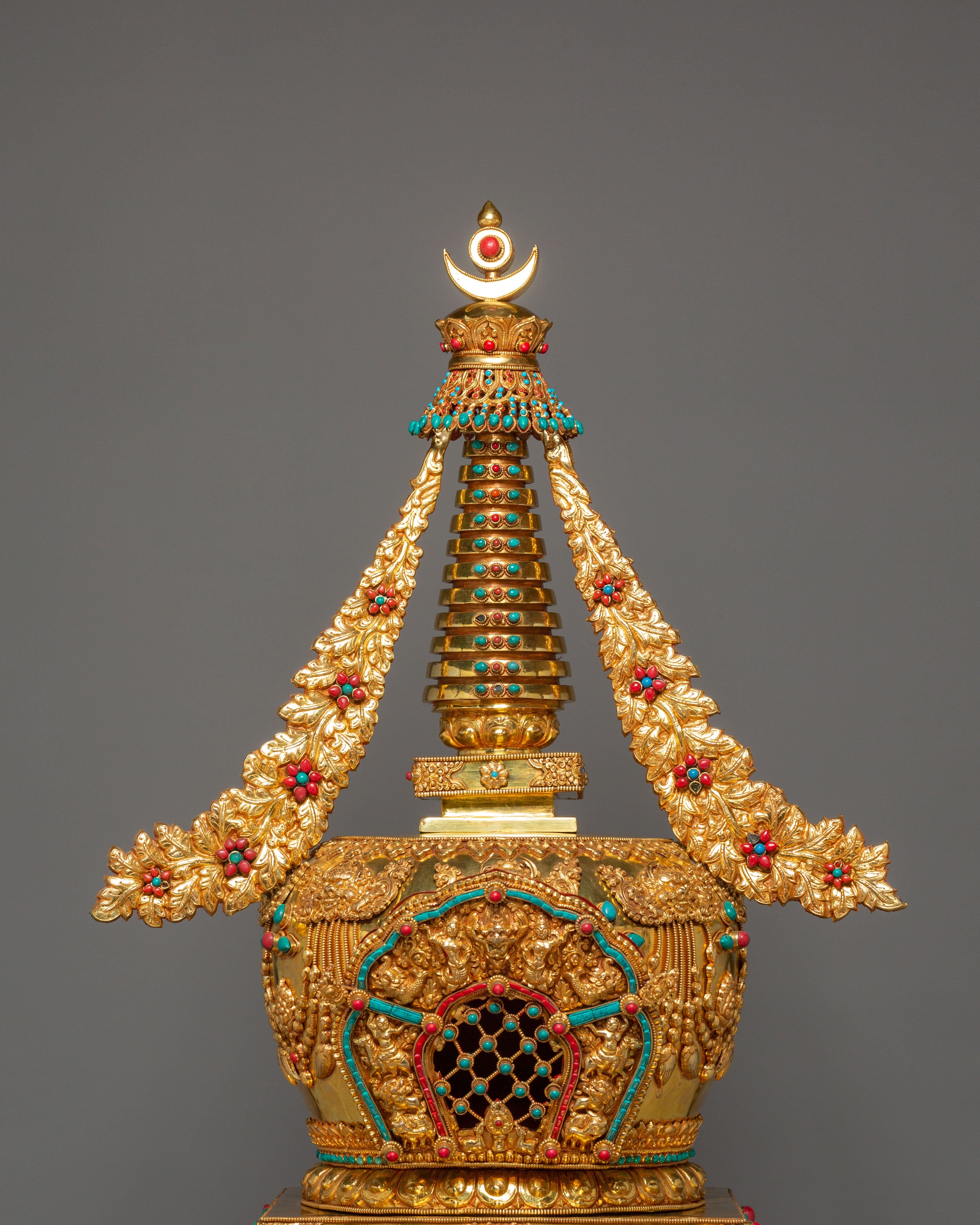 Golden Stupa for Atlar | Symbol of Wisdom