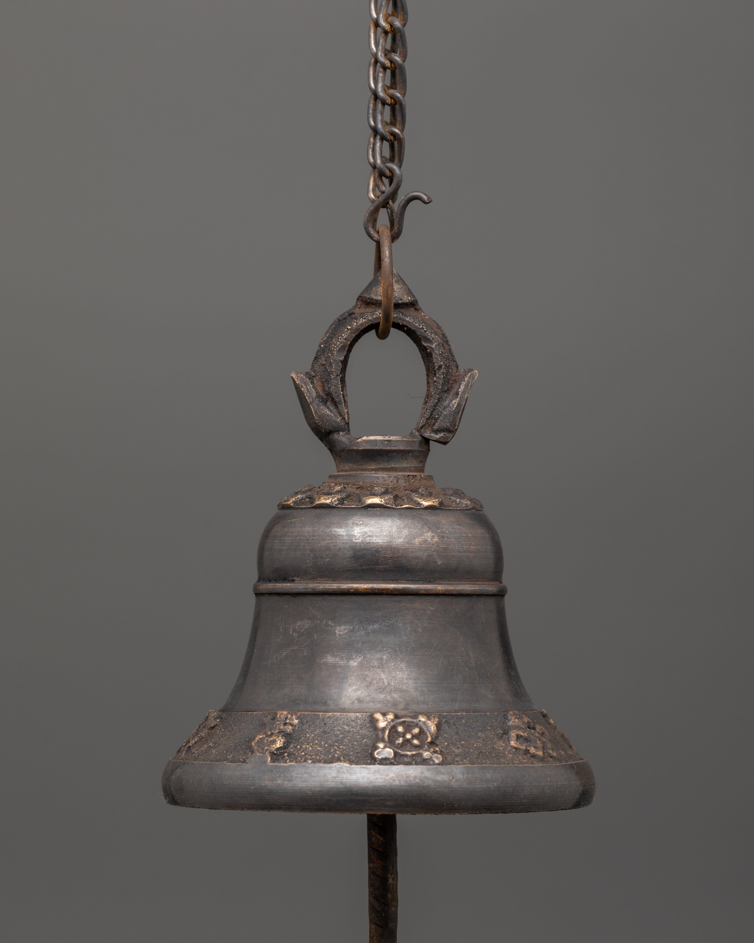 Brass Hanging Bell for Altar | Symbol of Awakening and Spiritual Clarity