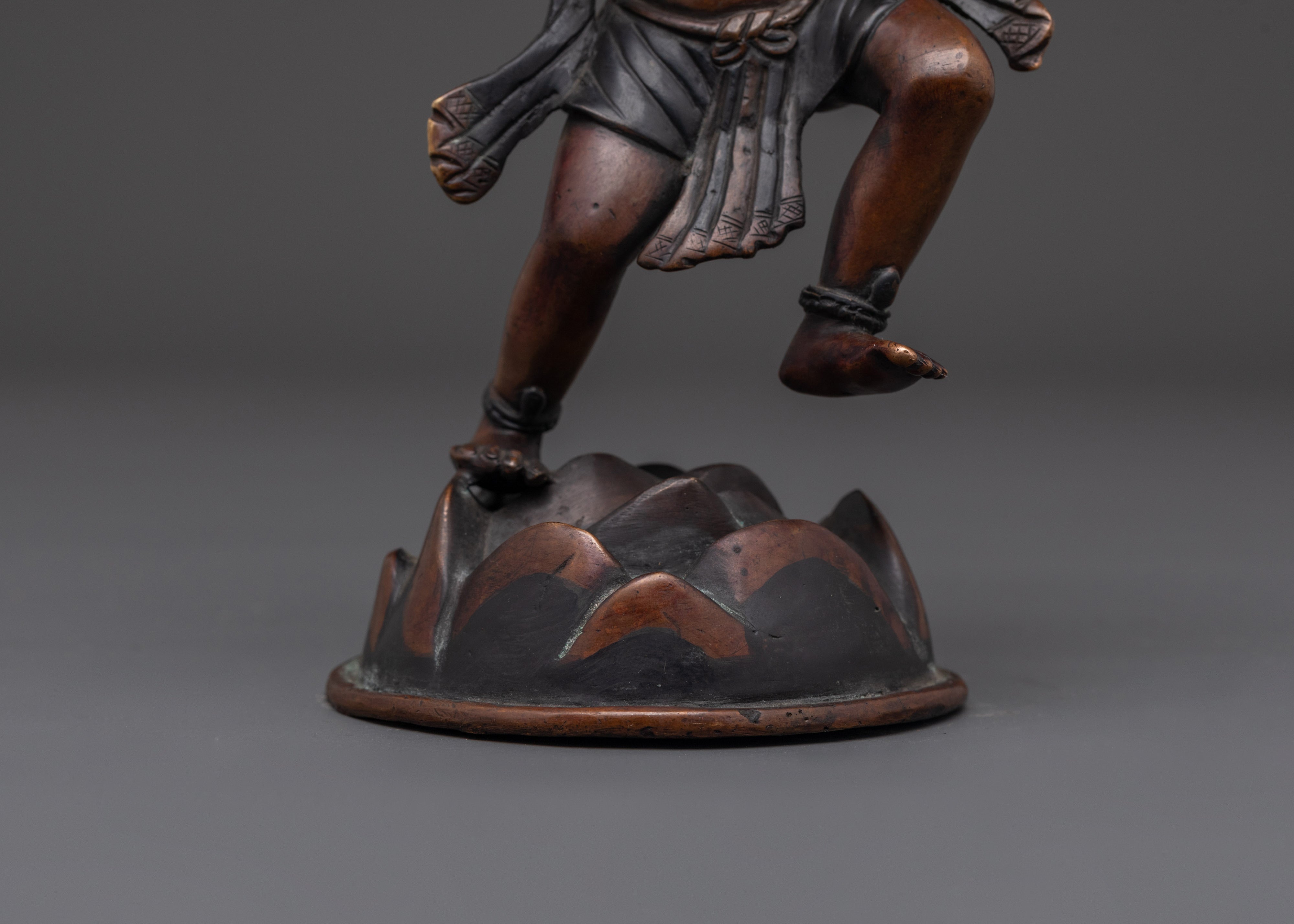 Hanuman Hindu Deity Figurine | Spiritual Home and Meditation Decor
