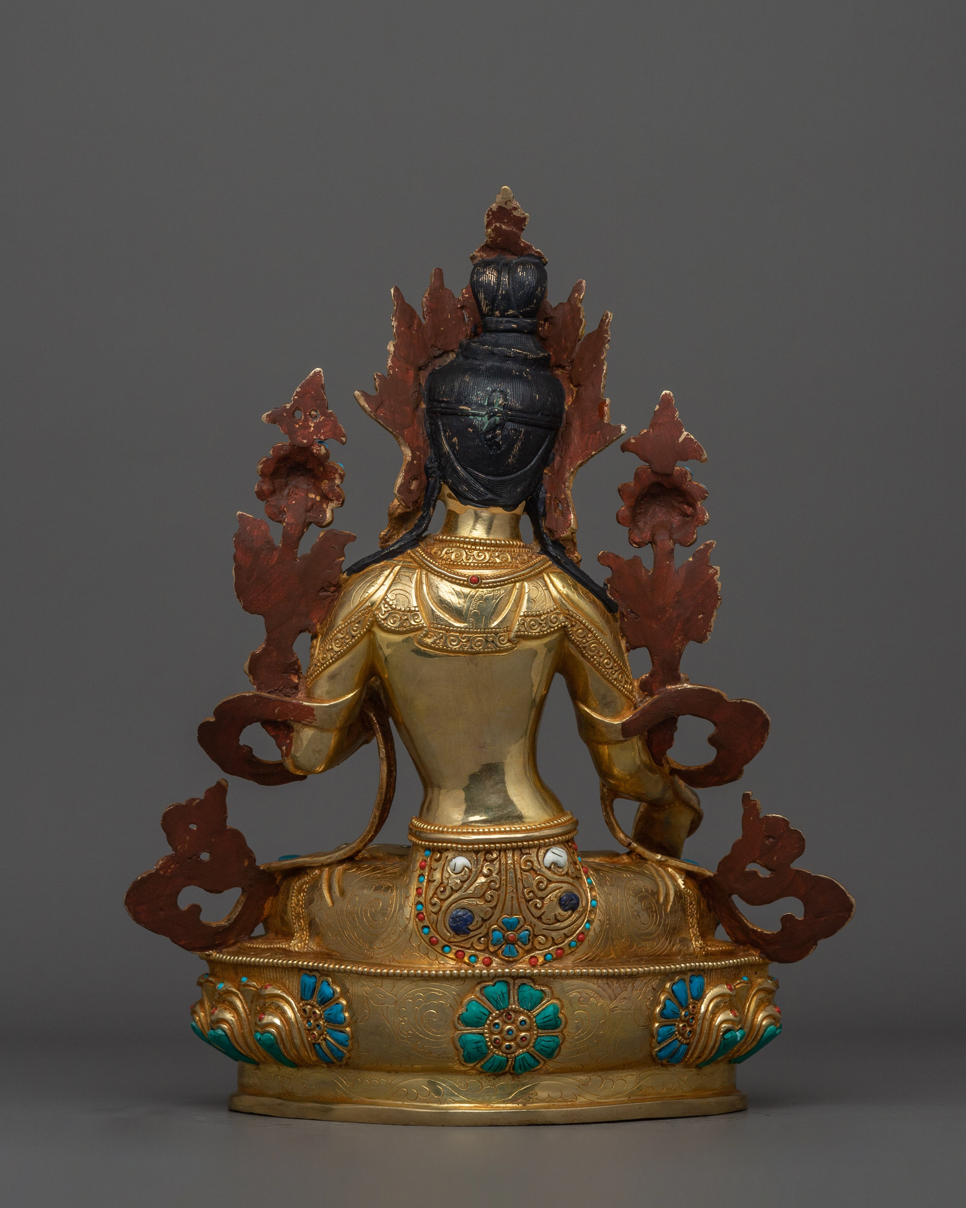 White Tara Handcrafted Statue | Sita Tara - Female Deity of Protection