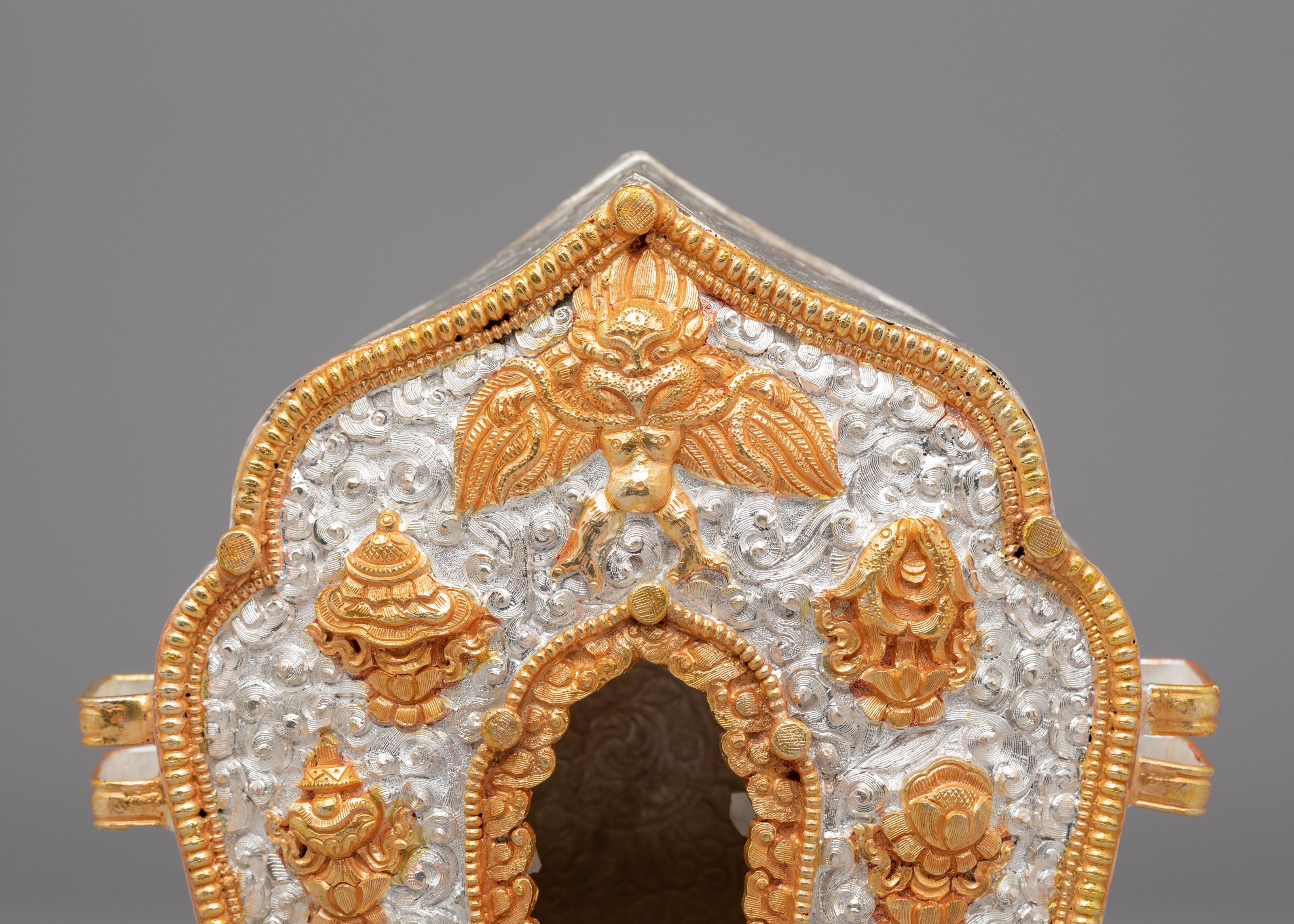 Handcrafted Ritual Ghau Box | Meditation & Spiritual Protection