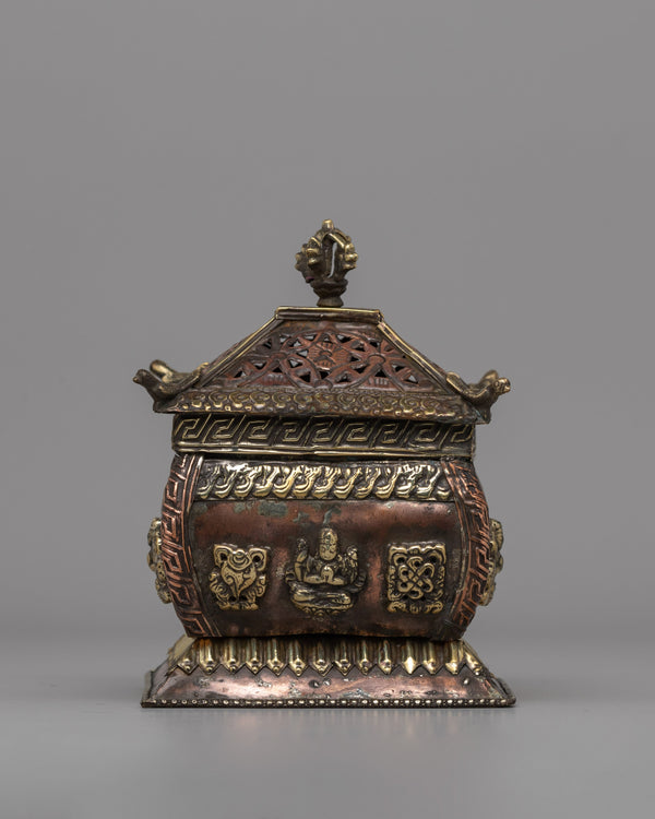 Tibetan Box Incense Burner