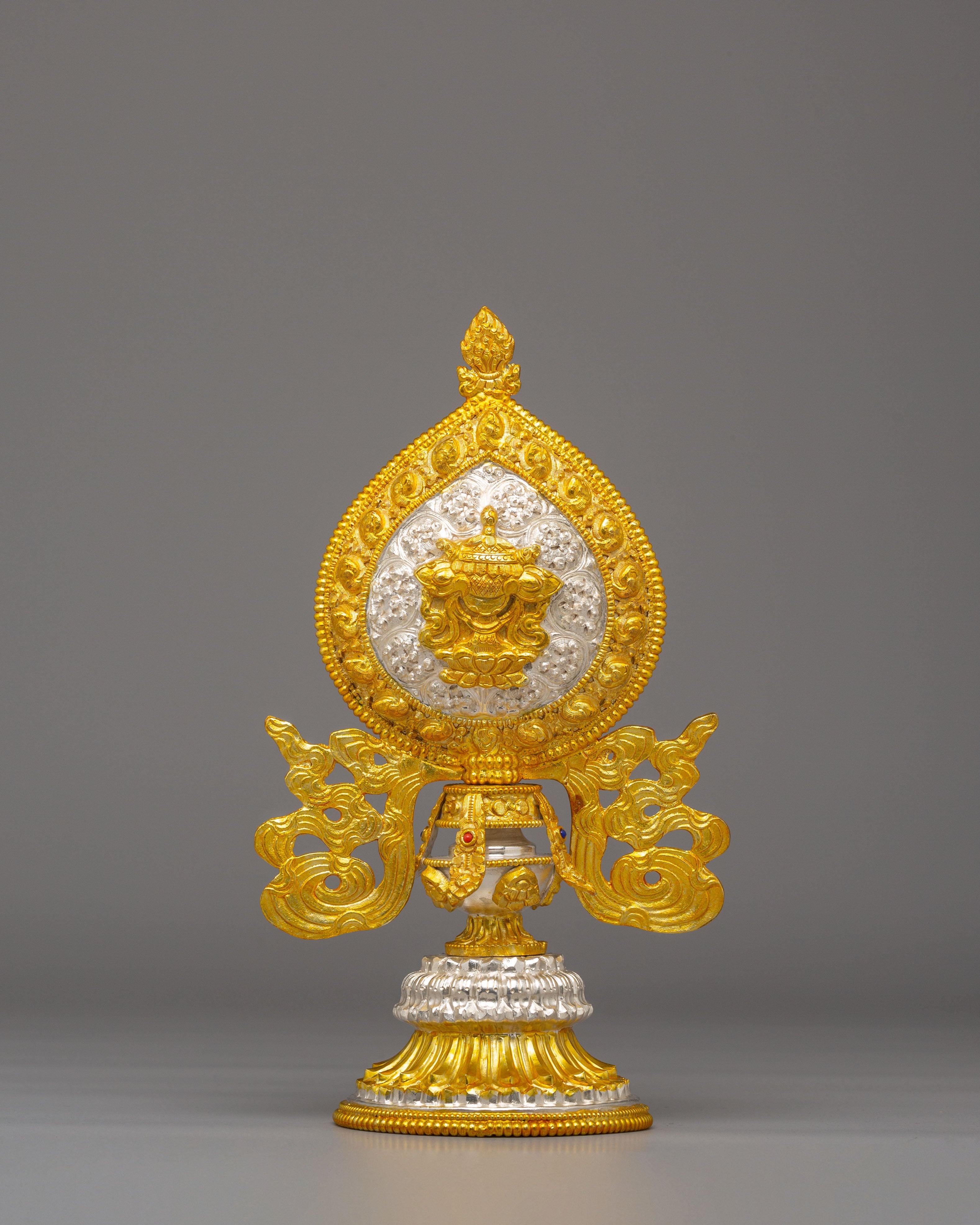 Tibetan Altar Eight Auspicious Symbols | Tibetan Buddhist Ritual Tools