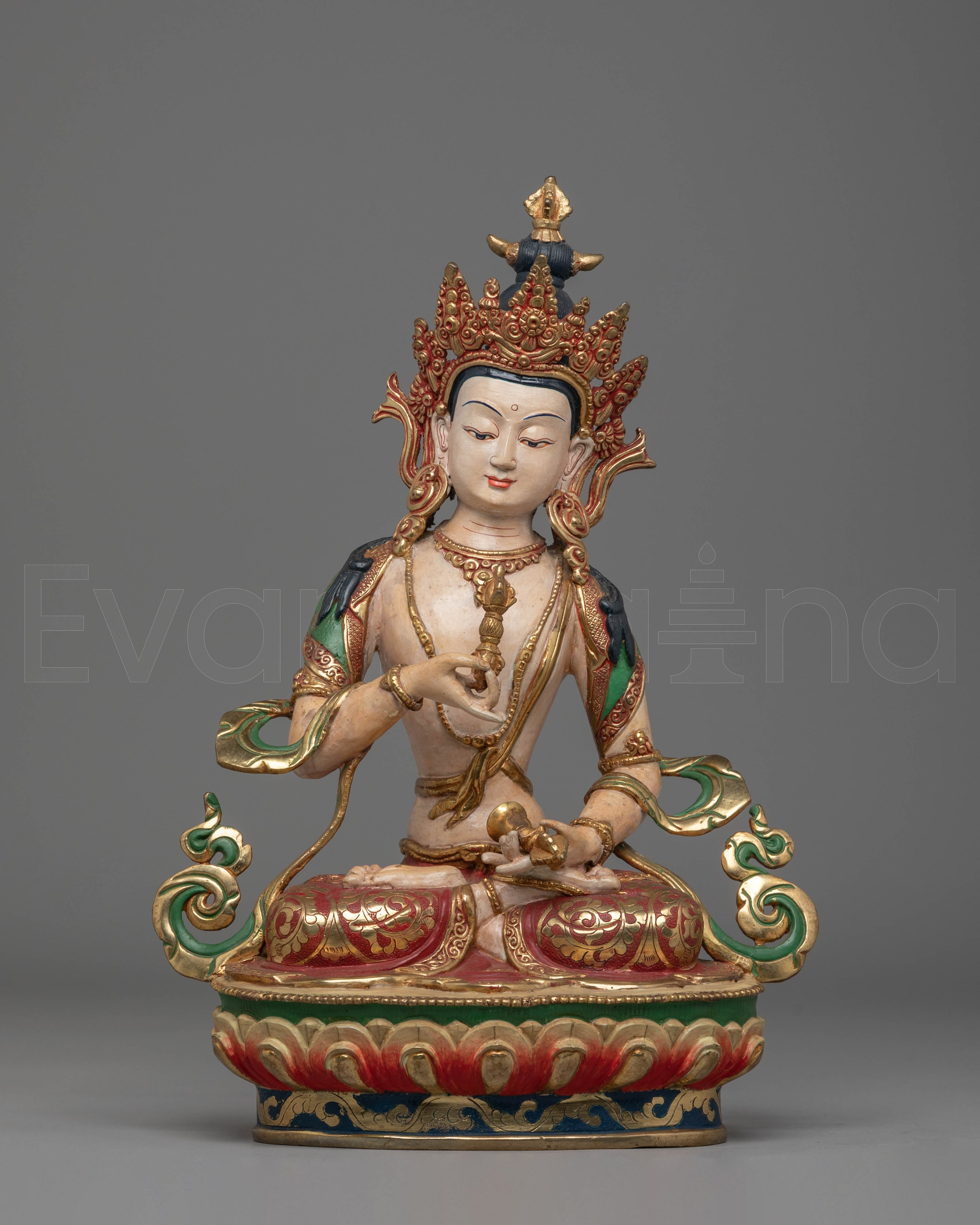 Sacred Handcrafted Figurine of Vajrasattva