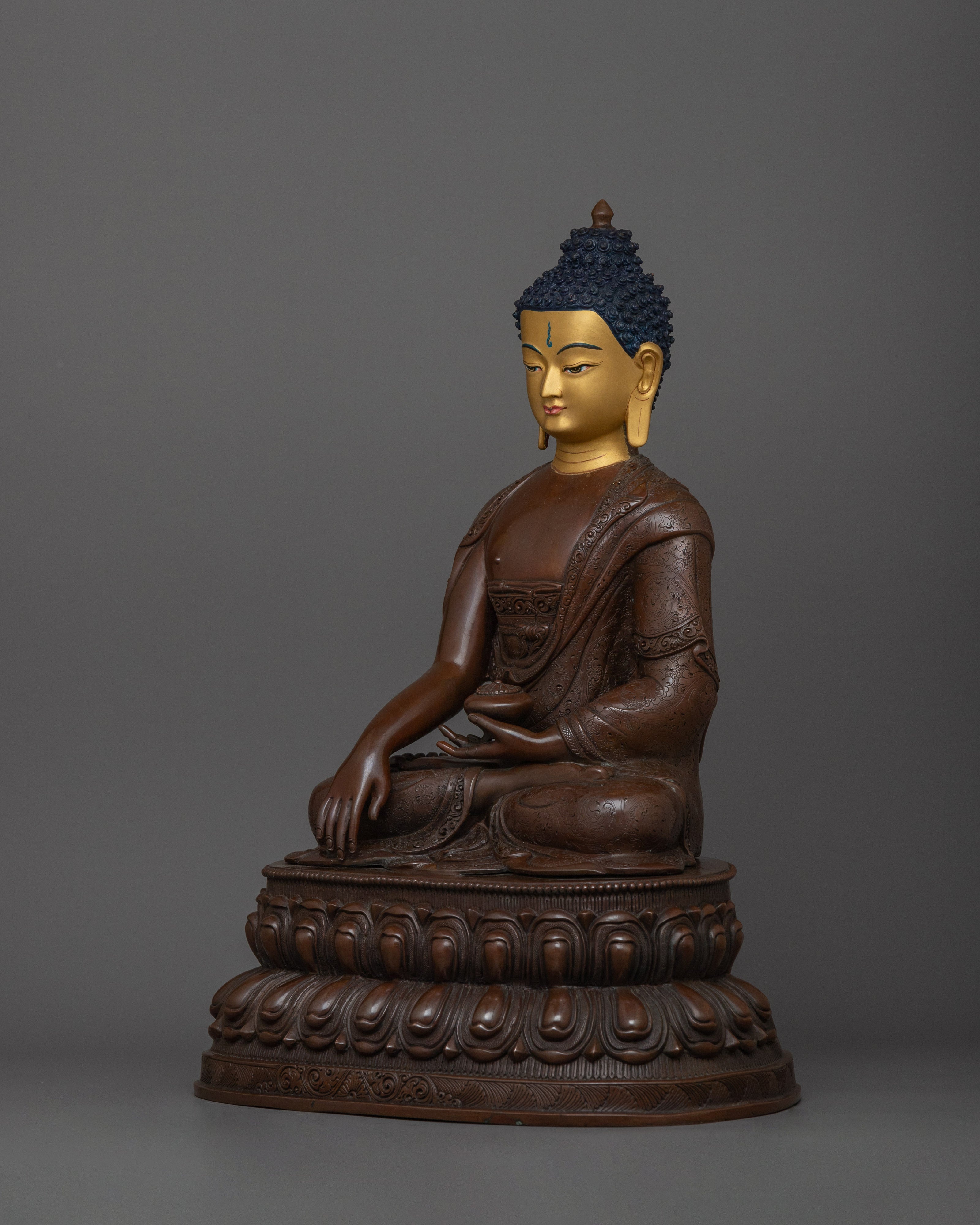 Himalayan Figurine Shakyamuni Buddha | The Enlightened One