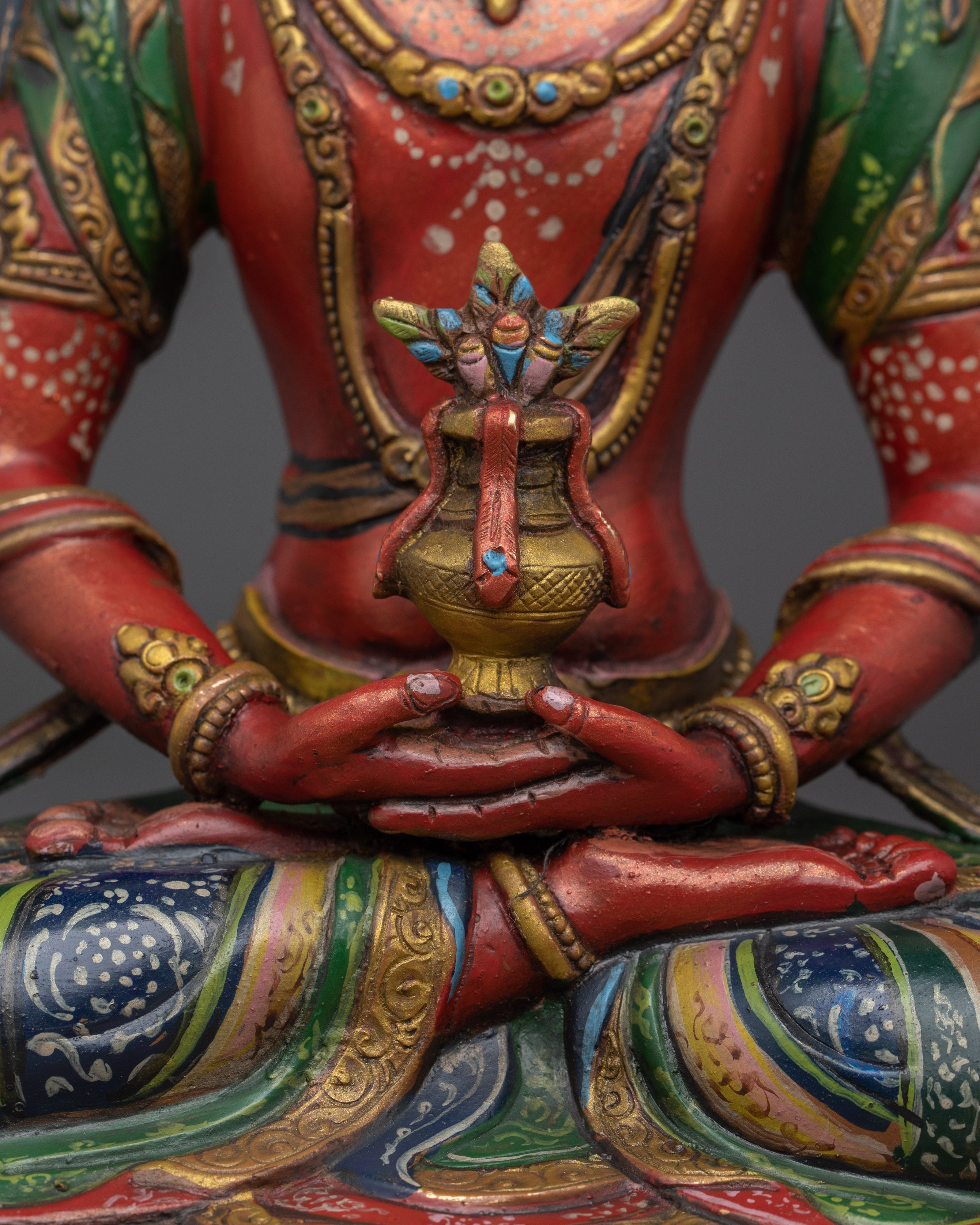 Golden Amitayus Artwork | Buddha of Infinite Light