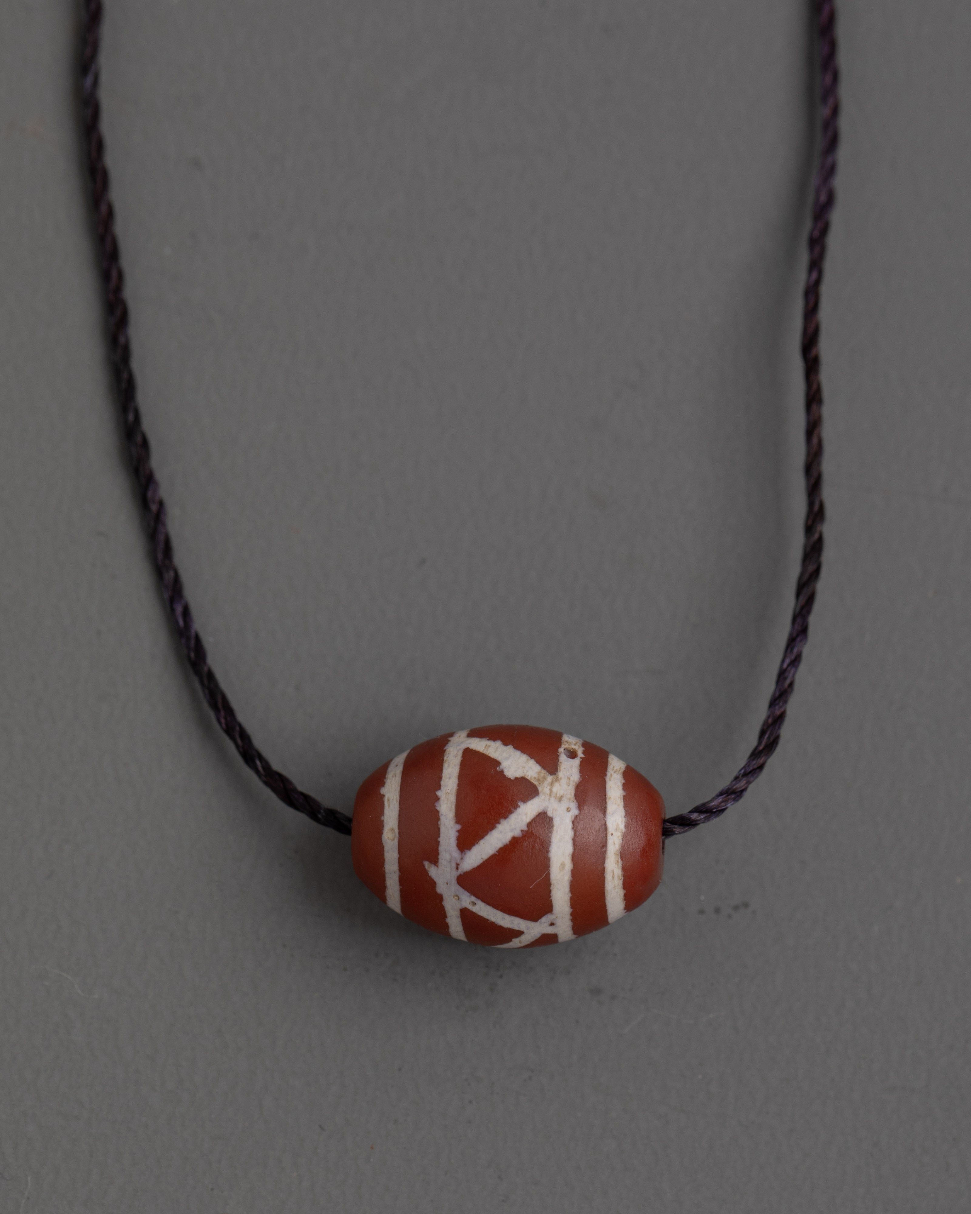 Handcrafted Red Chong Dzi Locket | Spiritual Pendant for Meditation