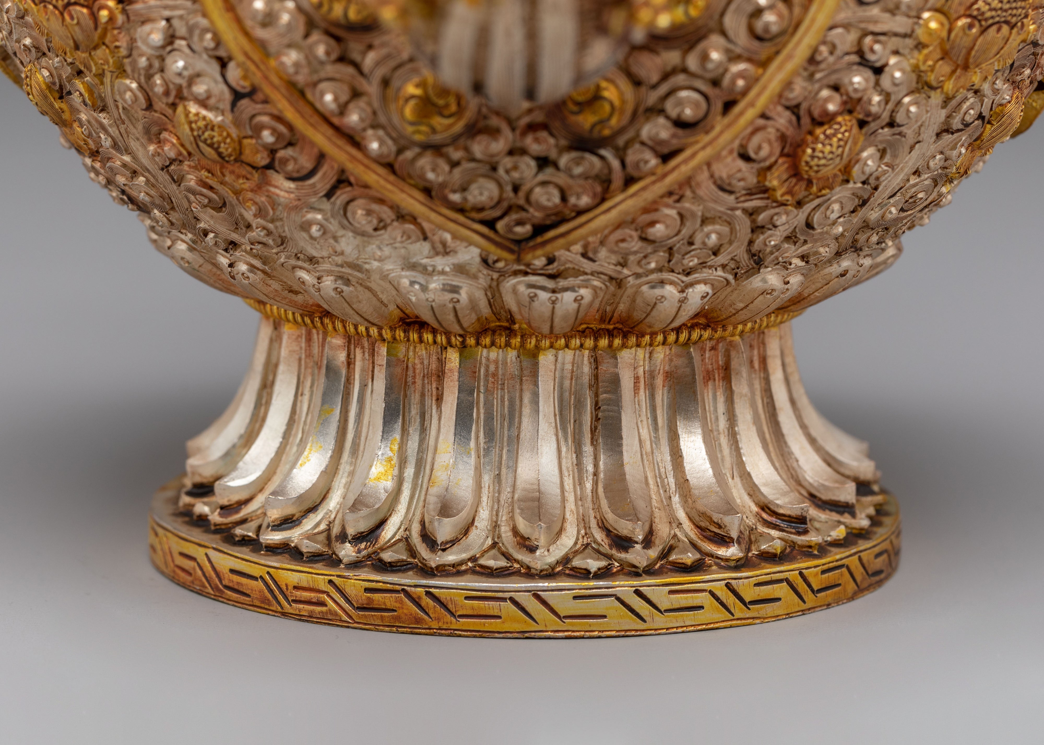 Handcrafted Buddhist Ritual Teapot | Himalayan Sacred Vessel