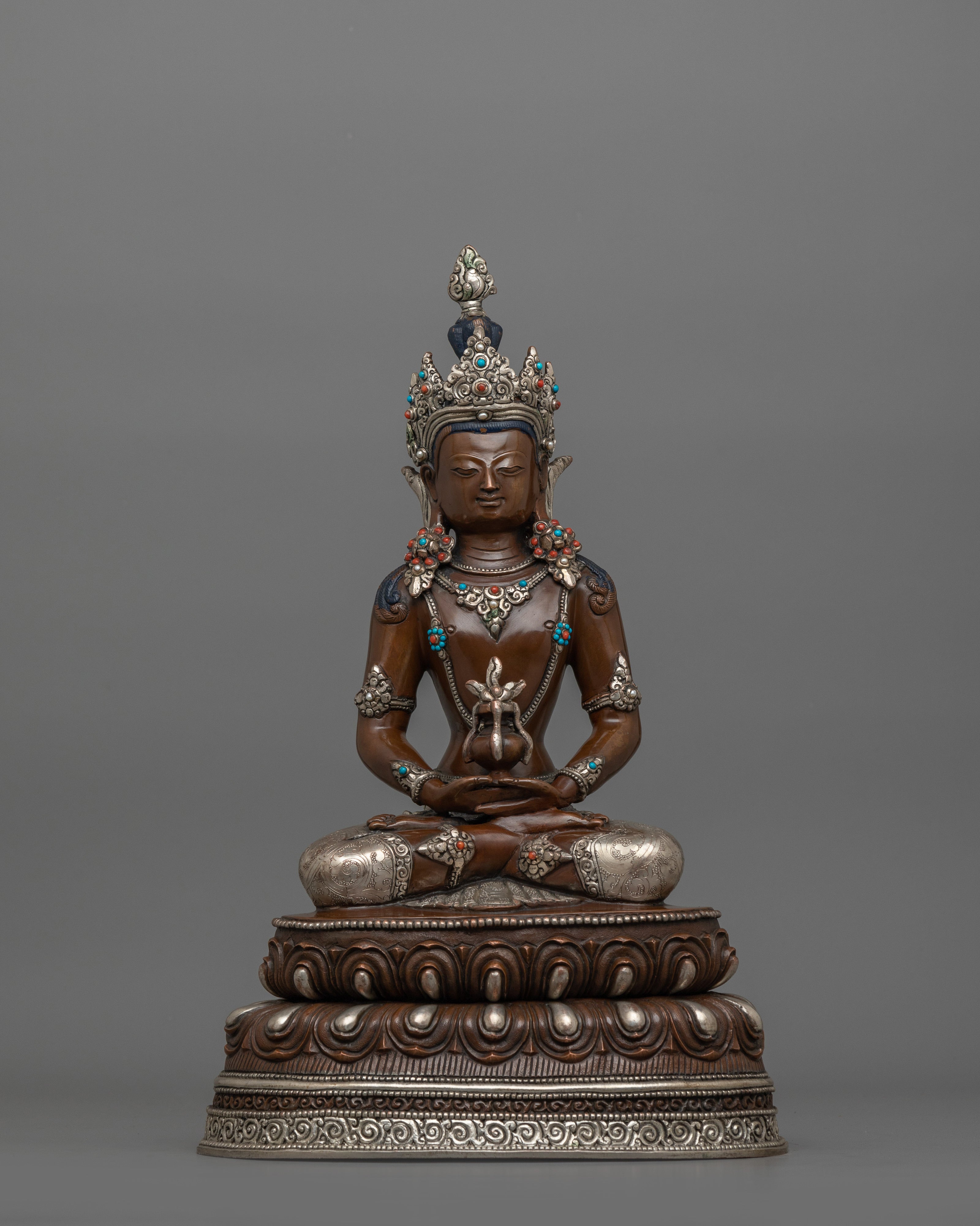 Silver Plated Amitayus 