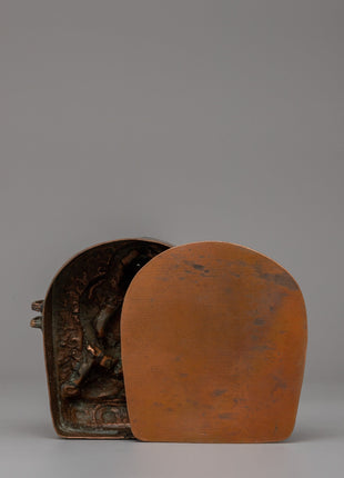 Avalokiteshvara Ghau Box |  Sacred Buddhist Artifact of Compassion