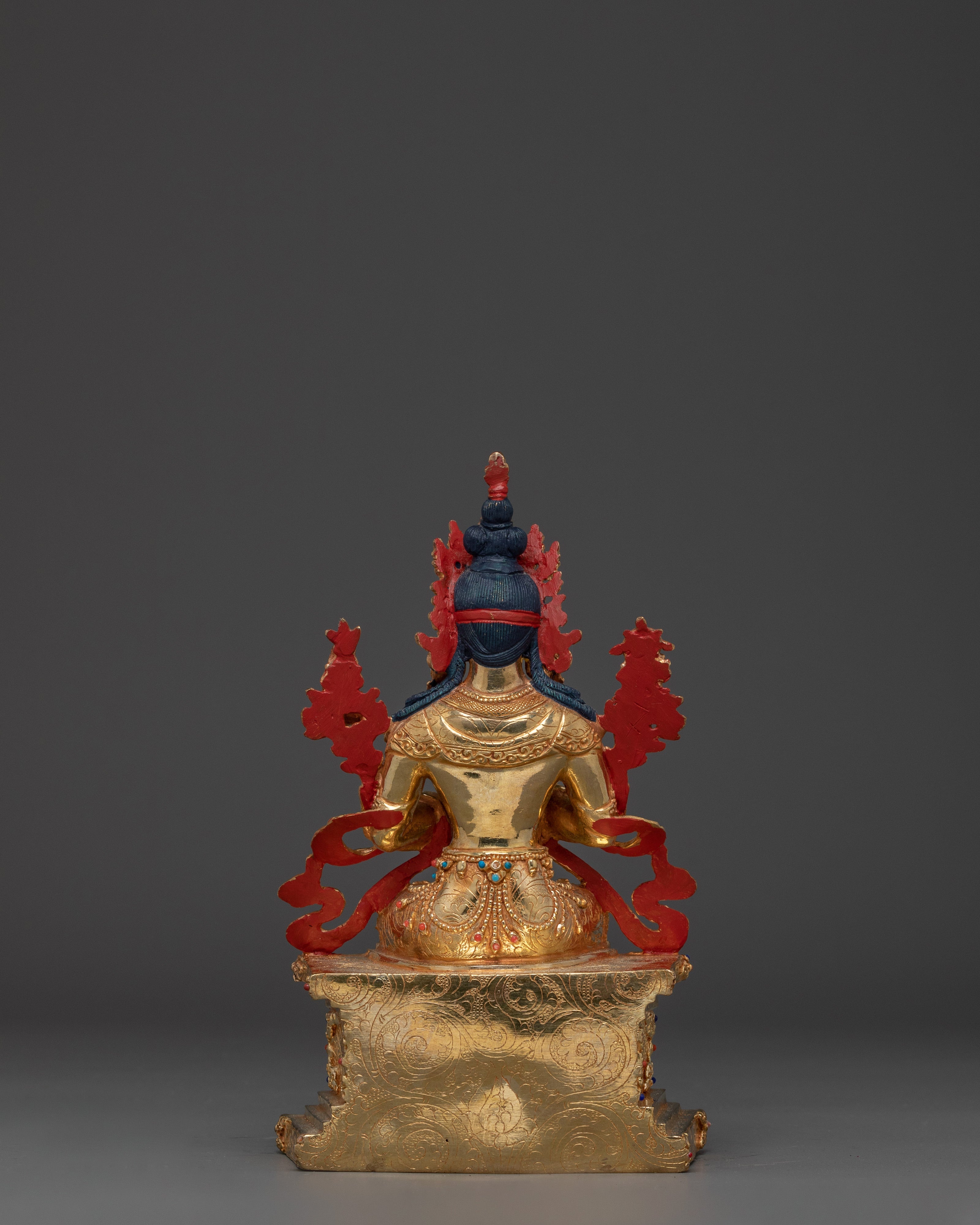 Maitreya Buddha Copper Statue | Buddha for Meditation and Shrine Decor
