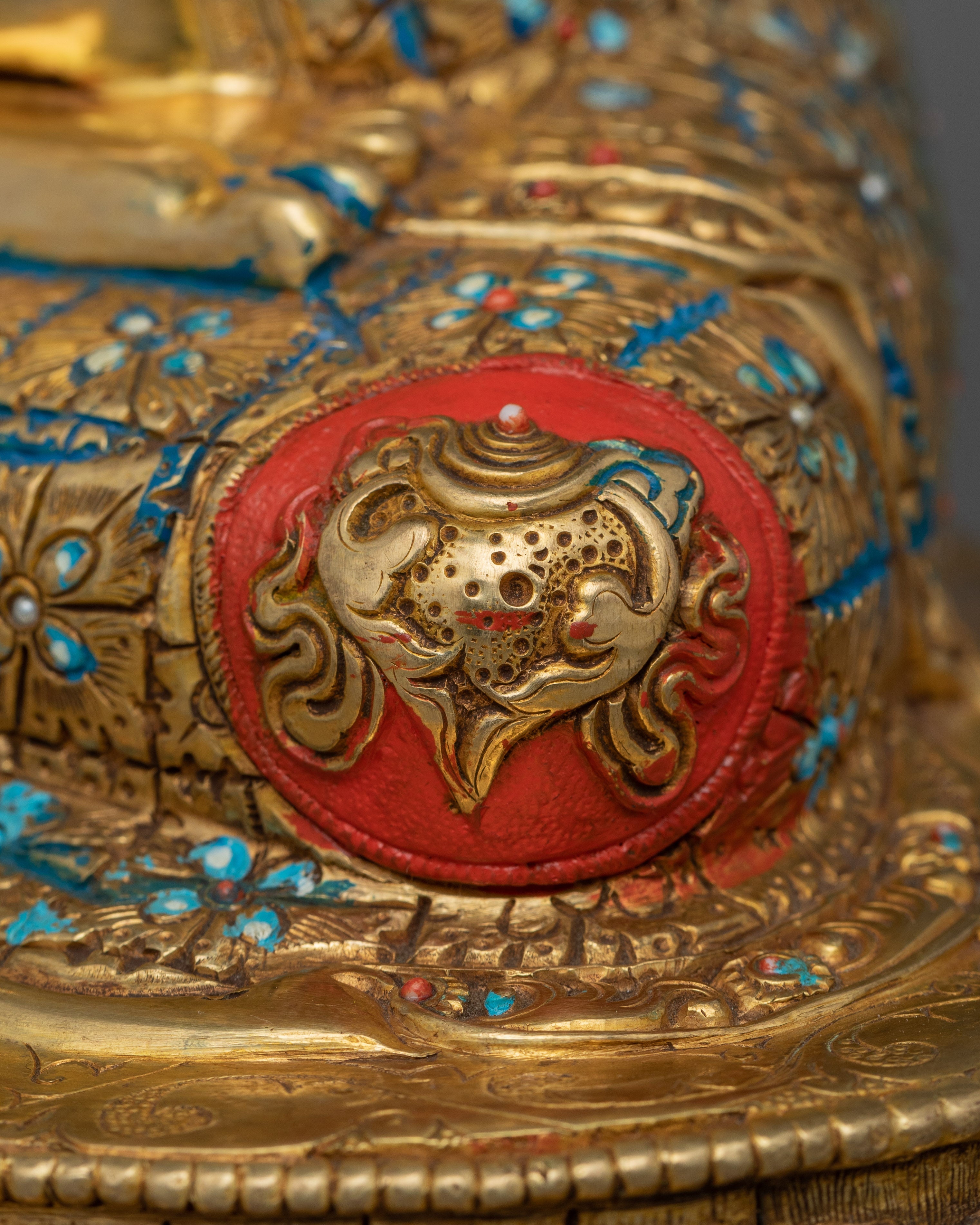 Tibetan Figurine of Shakyamuni Buddha | Embodying Peace and Wisdom