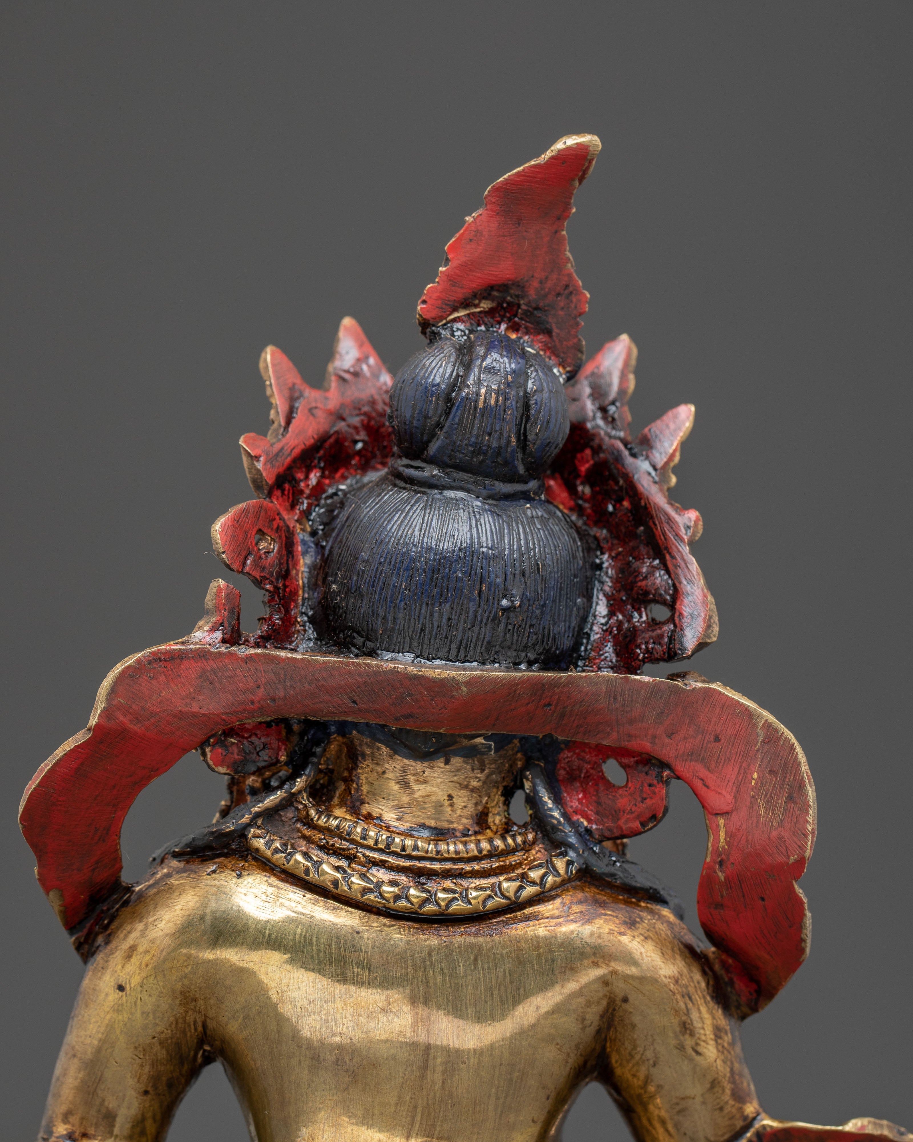 Golden Wealth Deity Dzambhala Statue | The Lord of Abundance