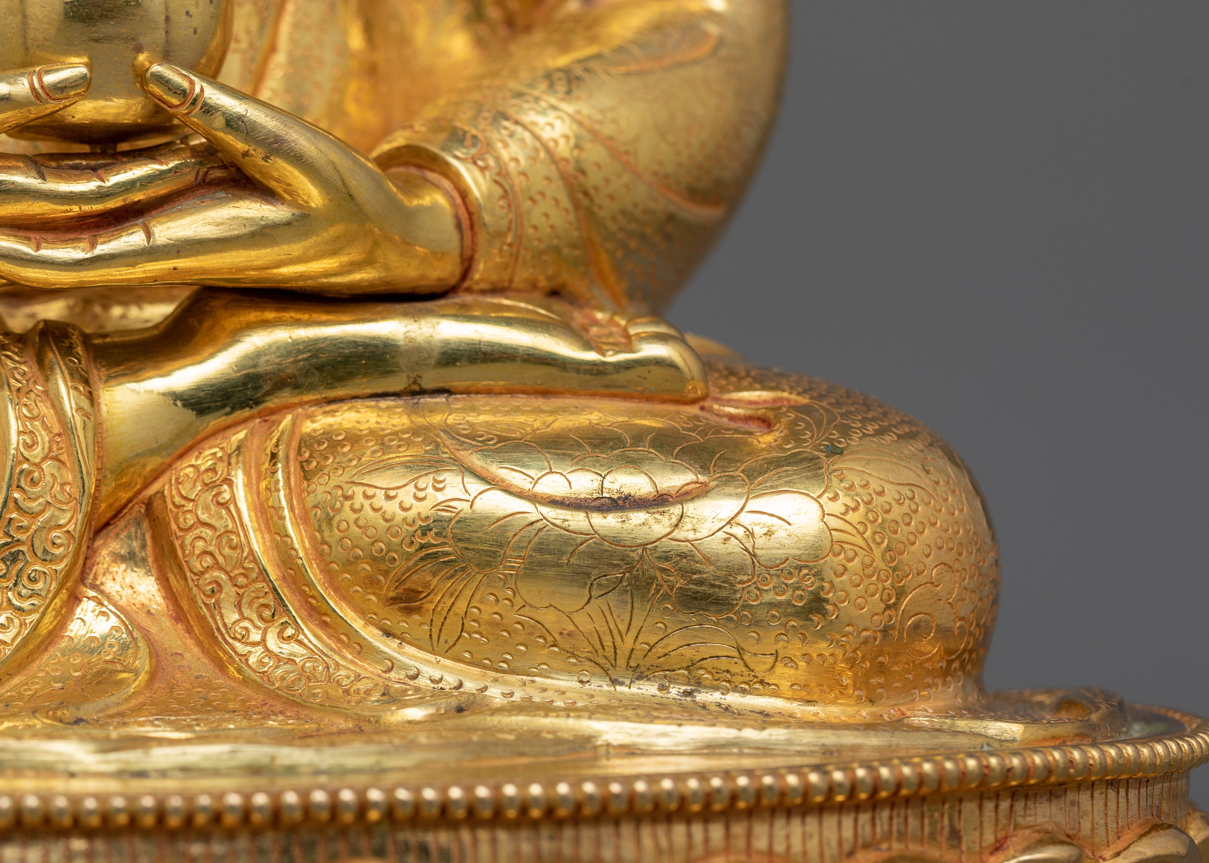 Amitabha Buddha of Eternal Life Sculpture | Buddha of Pure Land Buddhism