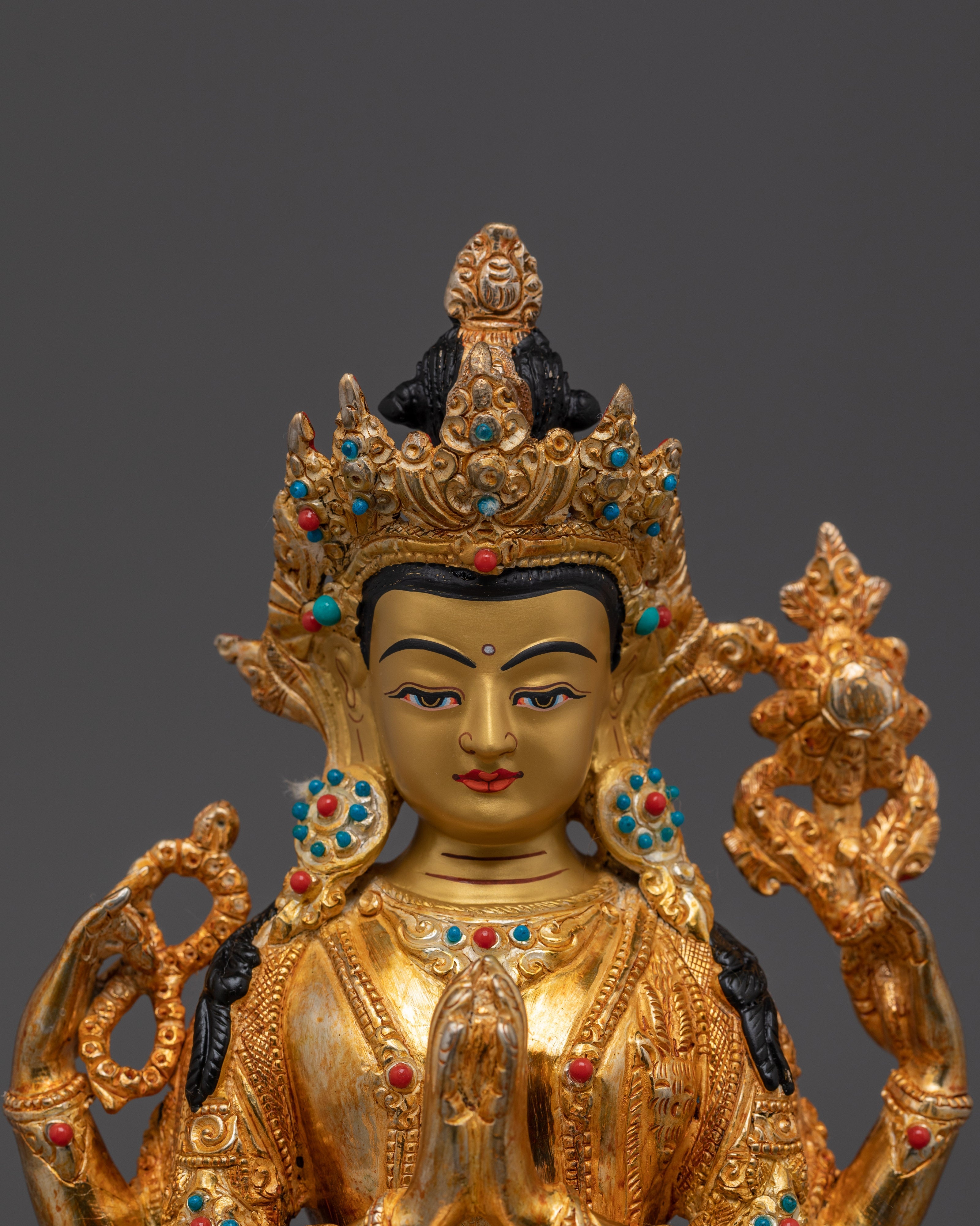 Embodiment of Compassion Chenrezig | Avalokiteshvara Figurine