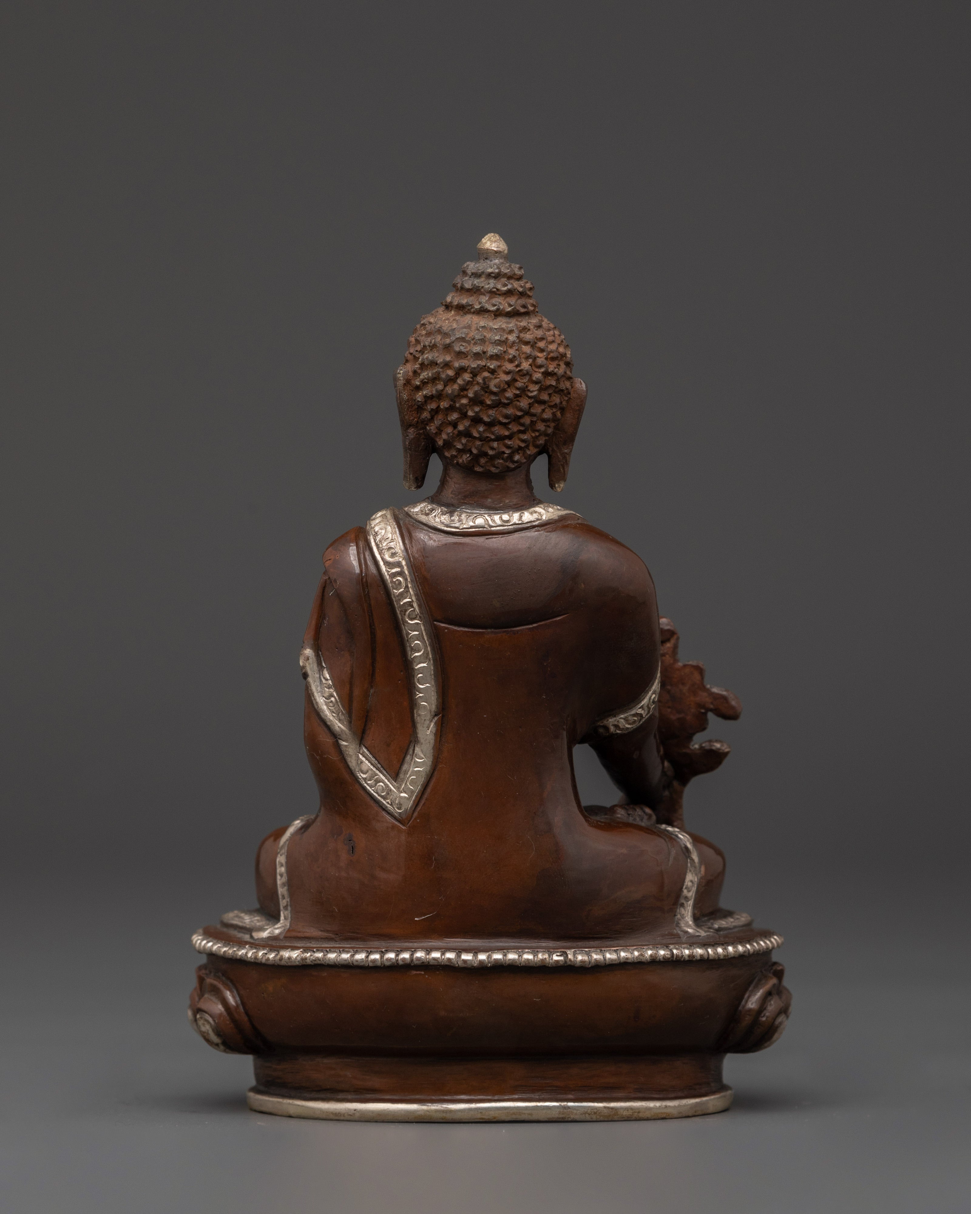 Handcrafted Healing Buddha Sculpture | Tibetan Buddhist Decor