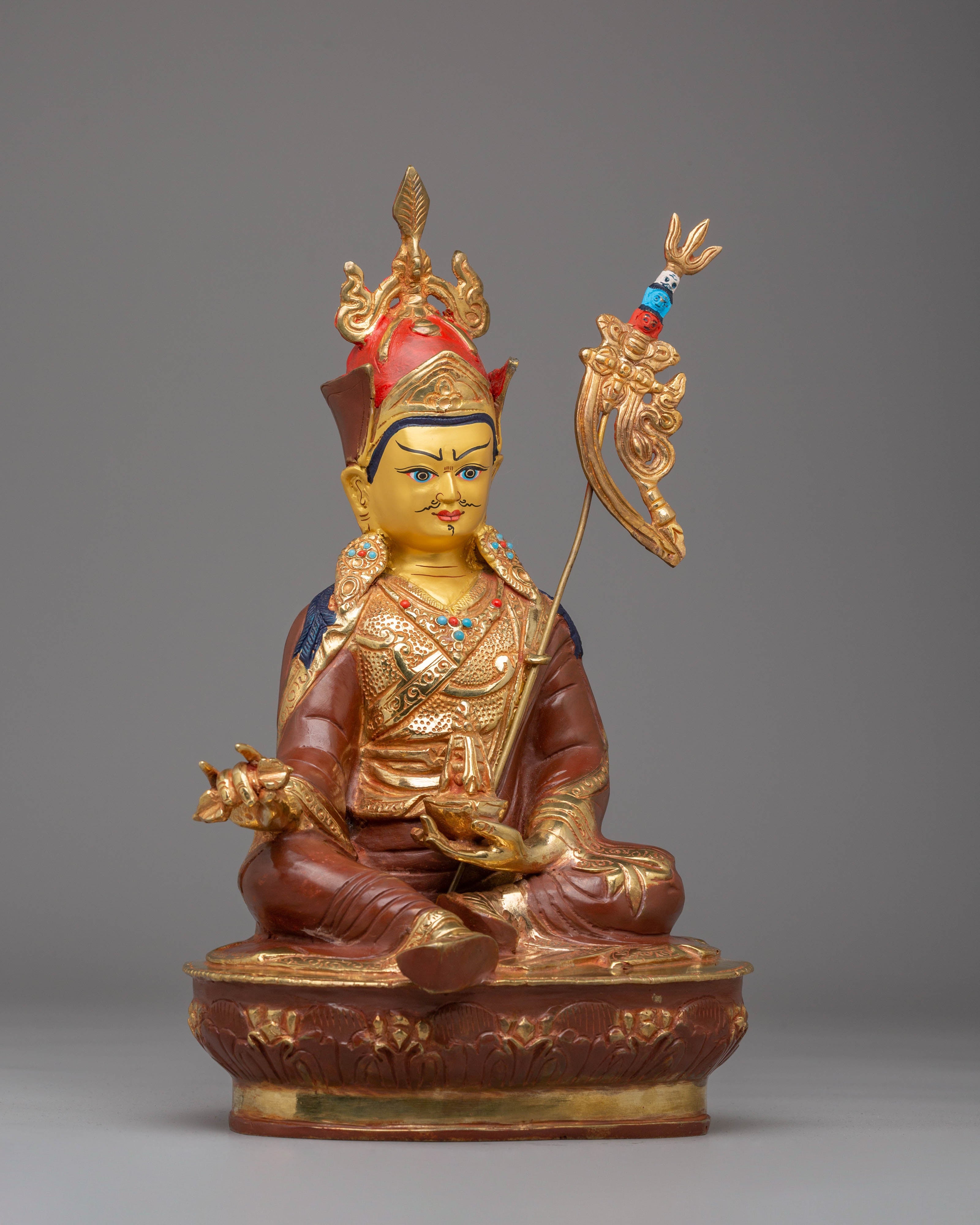 Handcrafted Guru Padmasambhava Statue | Spiritual Decor