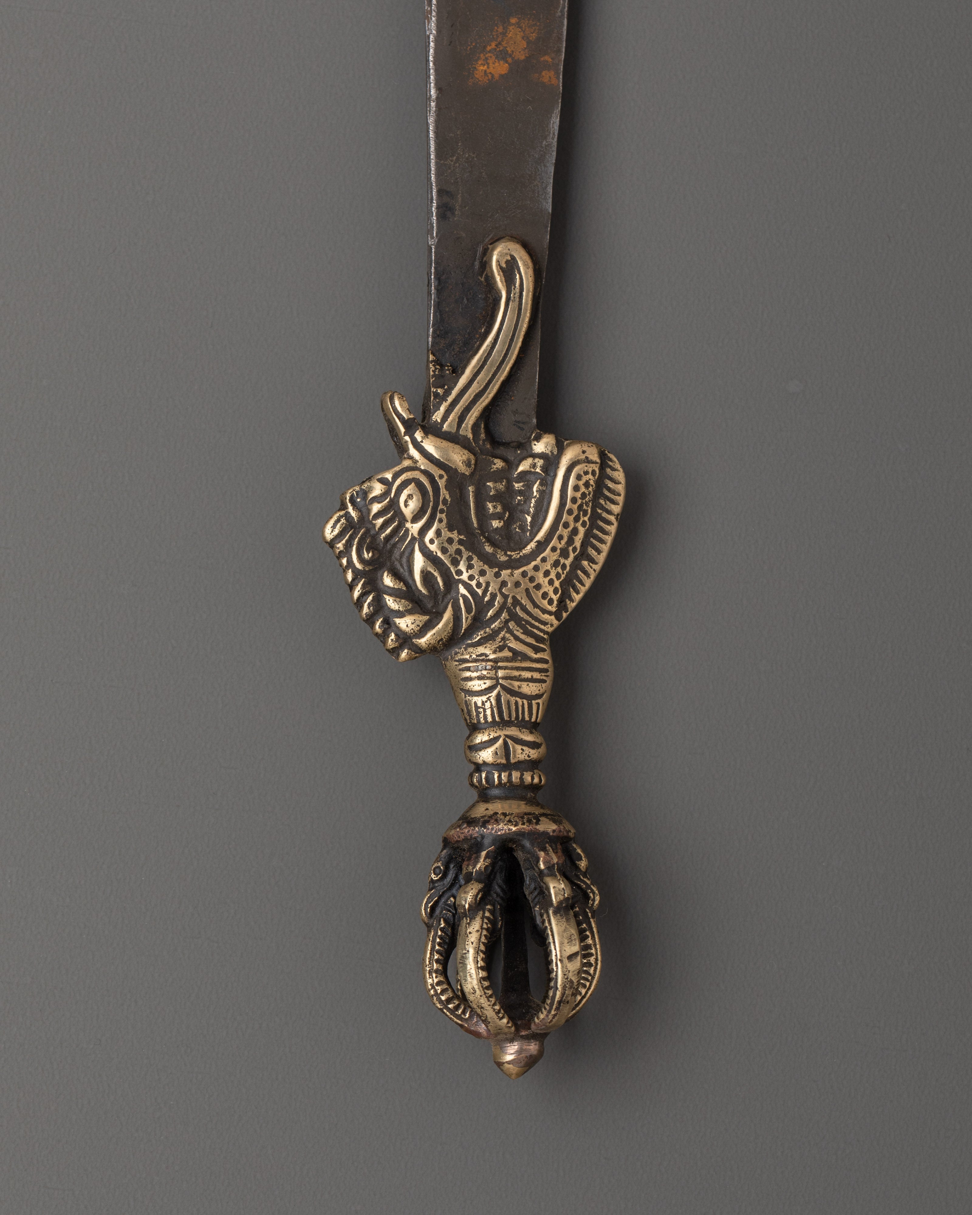 Tibetan Buddhist Sword | Symbolizing Wisdom & Protection