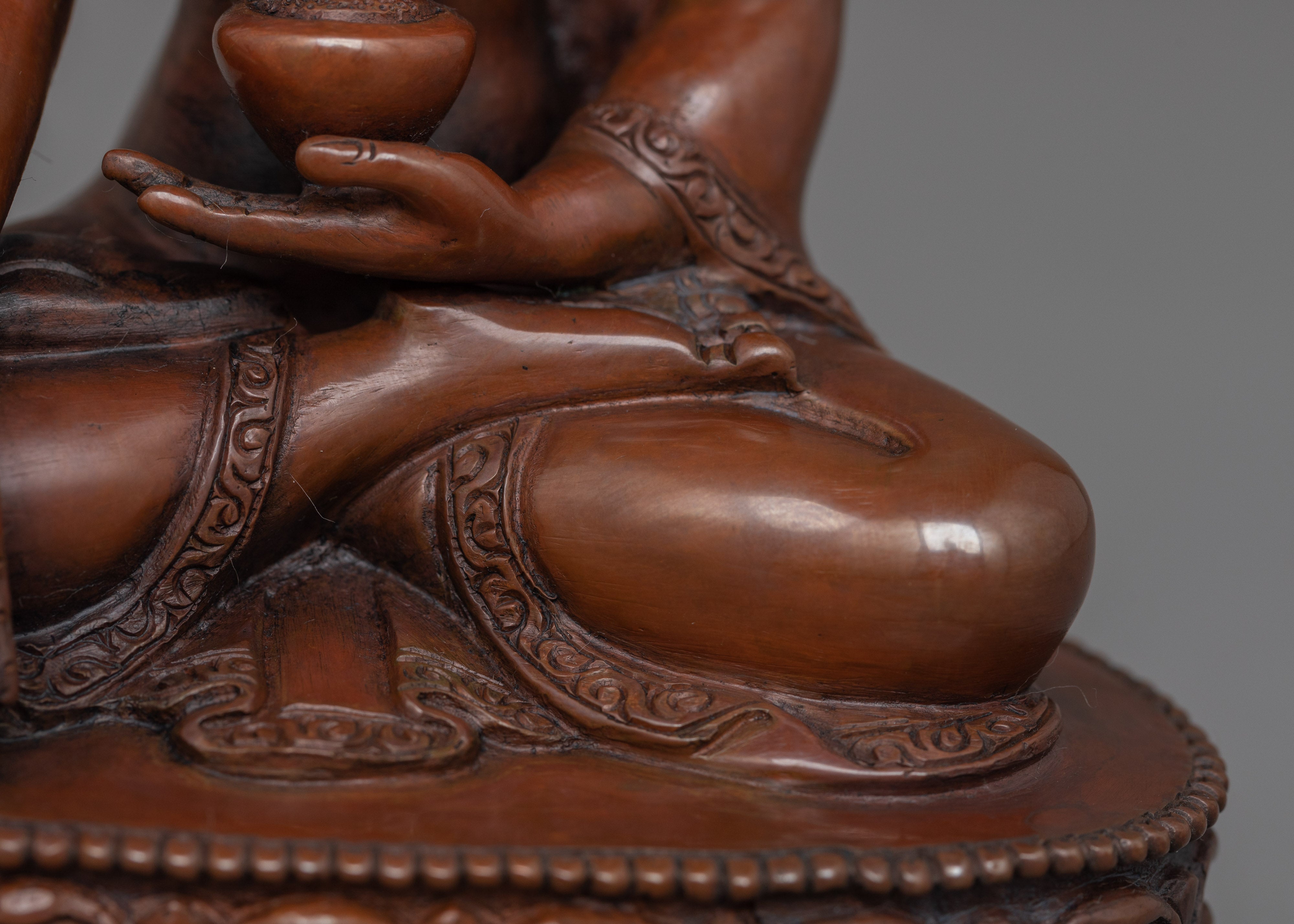 Handmade Bhaisajyaguru Statue | Buddha of Healing, Medicine and Compassion