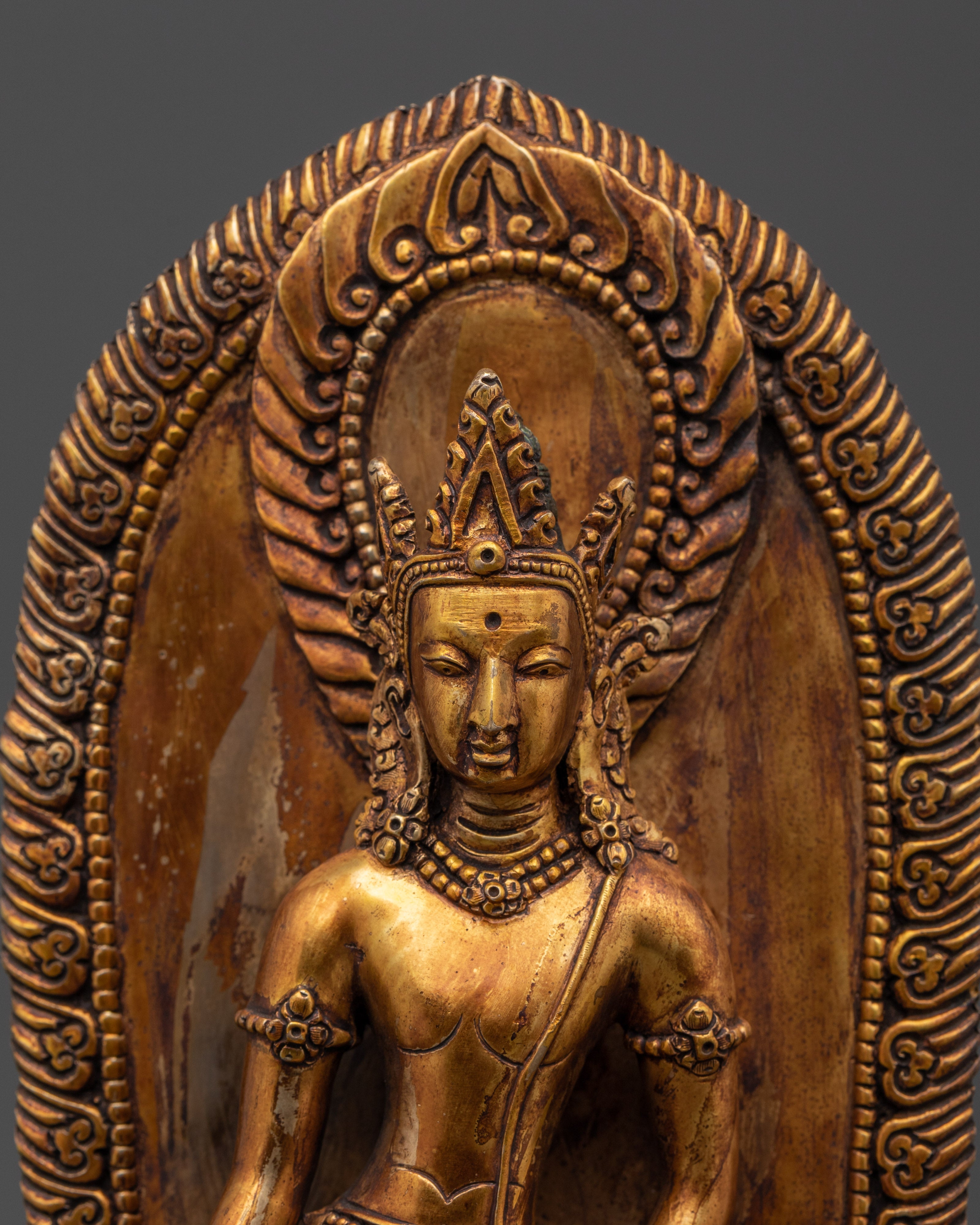 Padmapani Handcrafted Statue | Buddhist Figure of Compassion and Peace