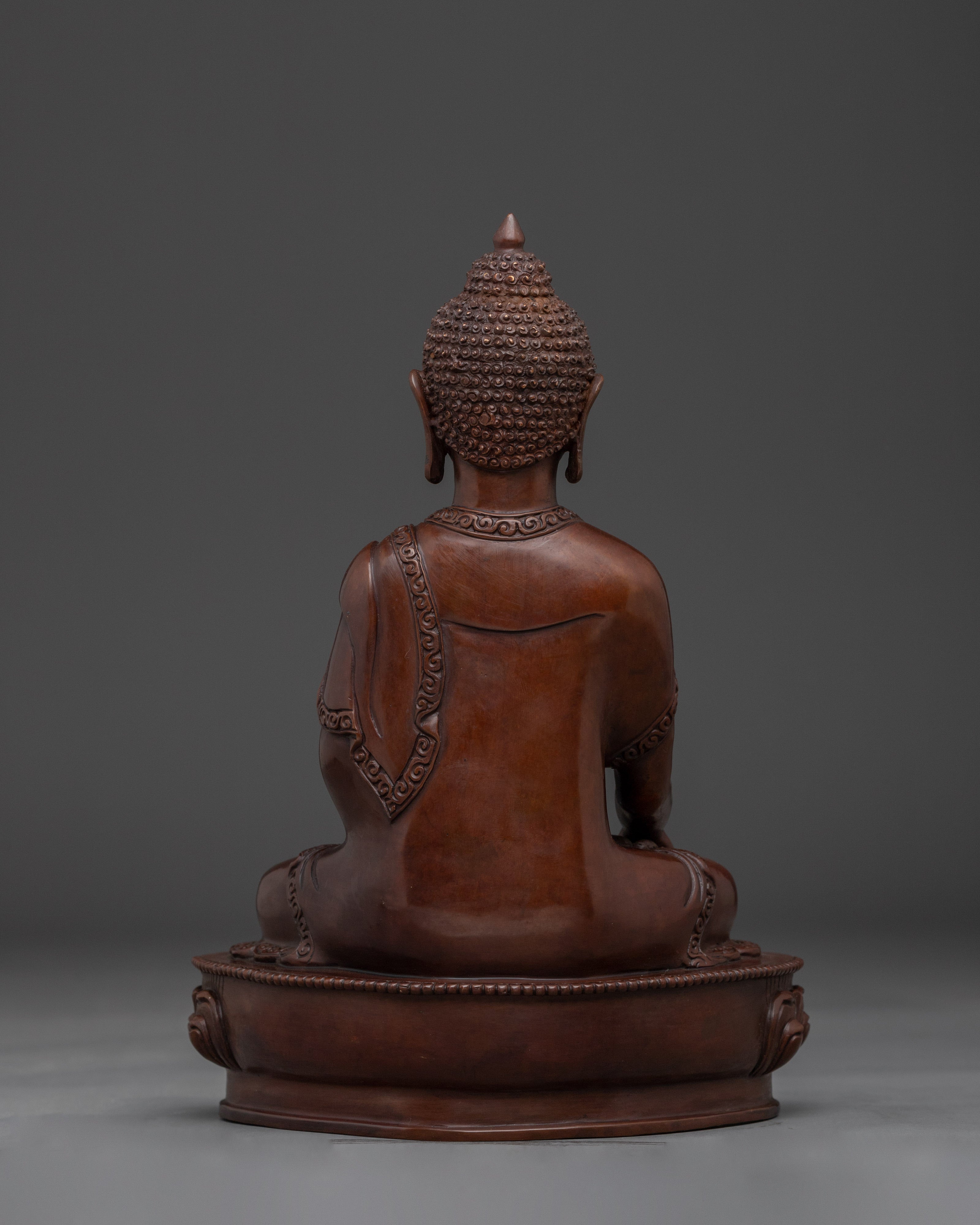 Oxidized Three Buddha Set Statue | Enlightened Wisdom of Buddha Trinity
