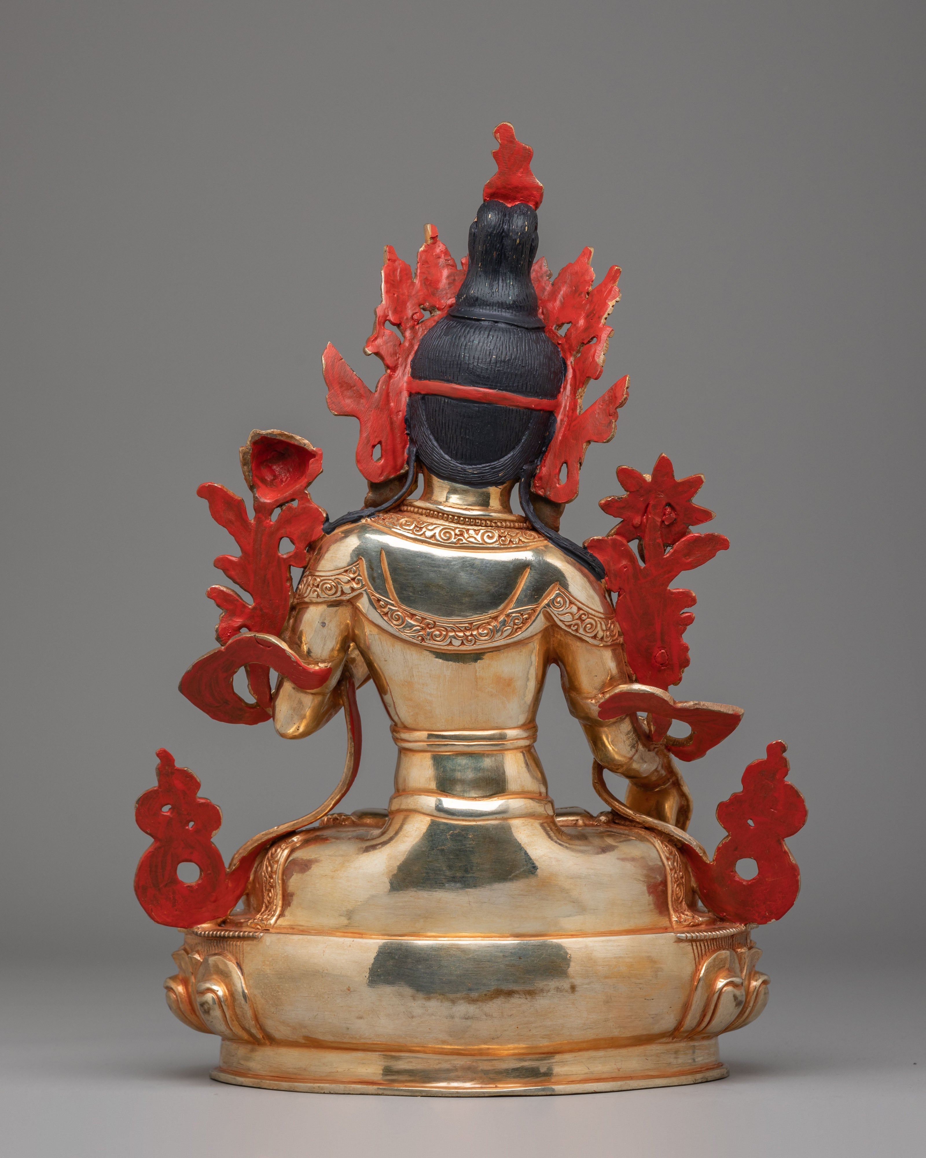 White Tara Mother of Liberation Figurine | Tibetan Goddess Sculpture
