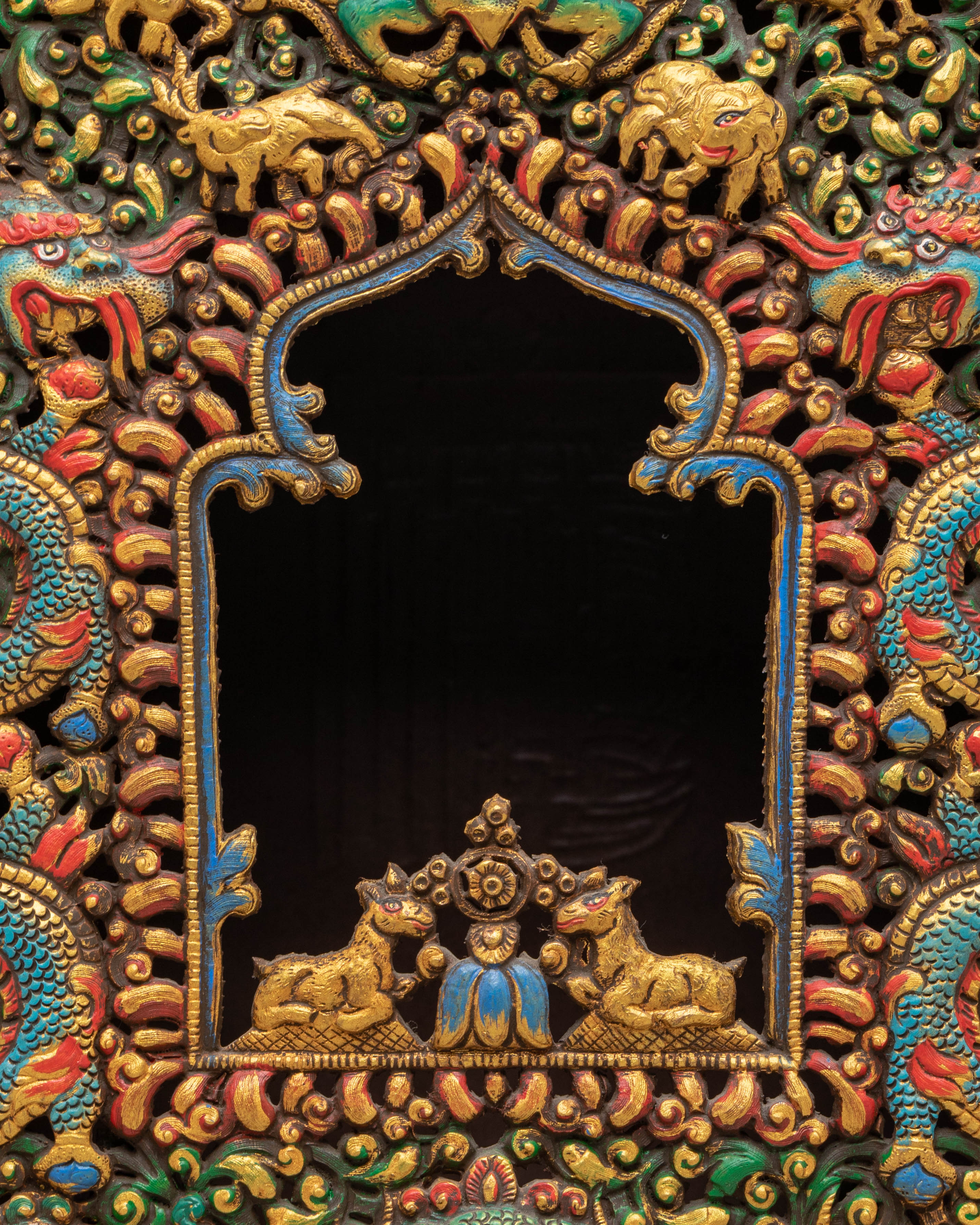 Handcrafted Ghau Box for Buddhist Ritual | Meditation Box