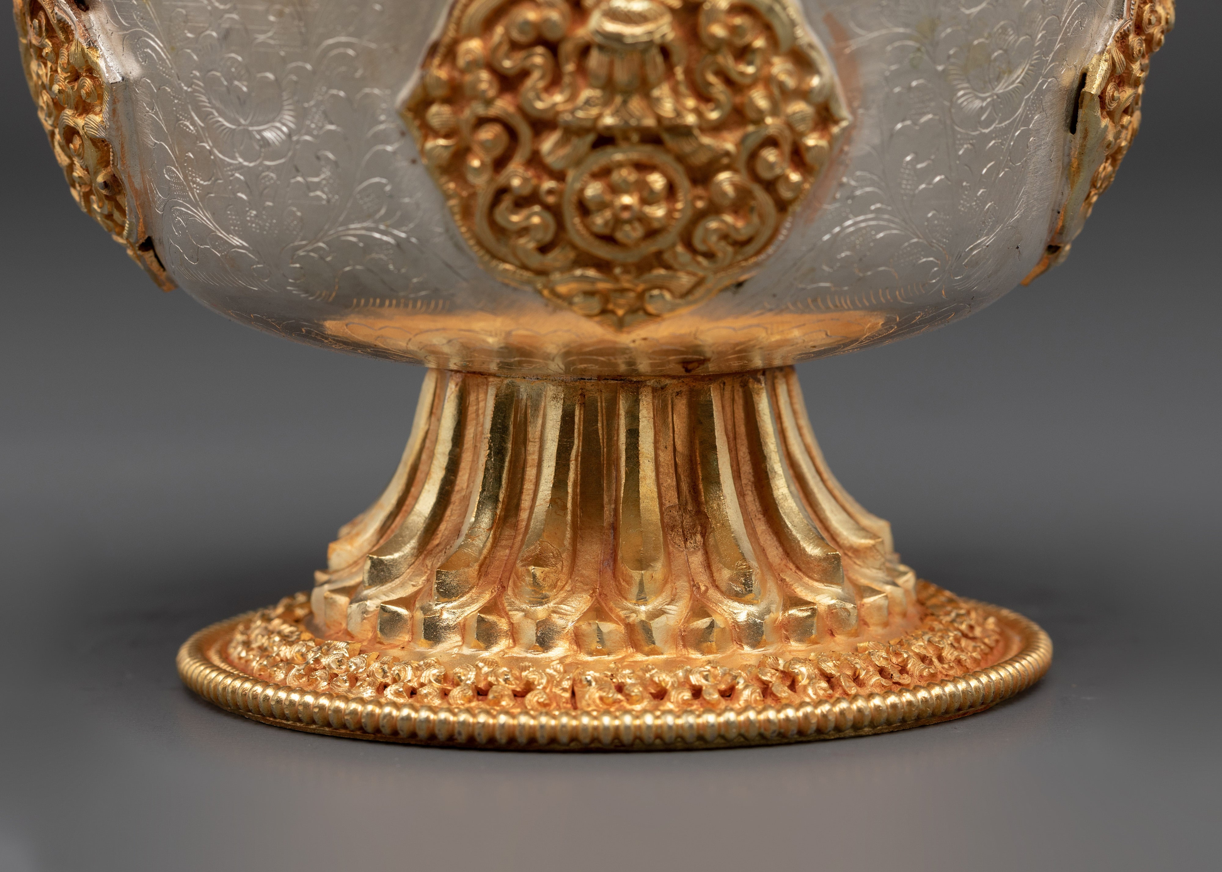 Tibetan Ritual Offering Bowl Set | Sacred Buddhist Altar Decor
