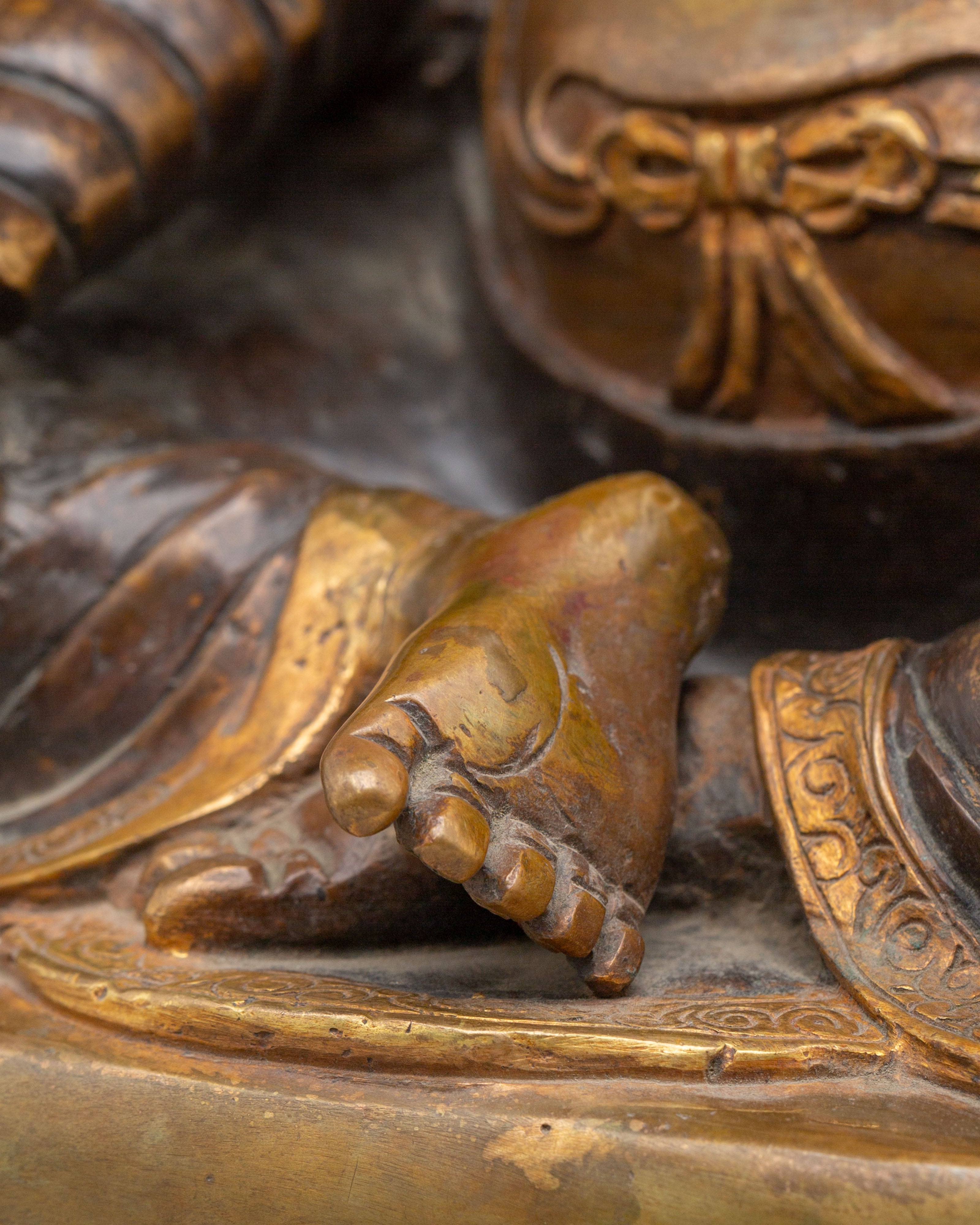 Traditional Marpha Altar Sculpture | A Sacred Representation of Enlightenment