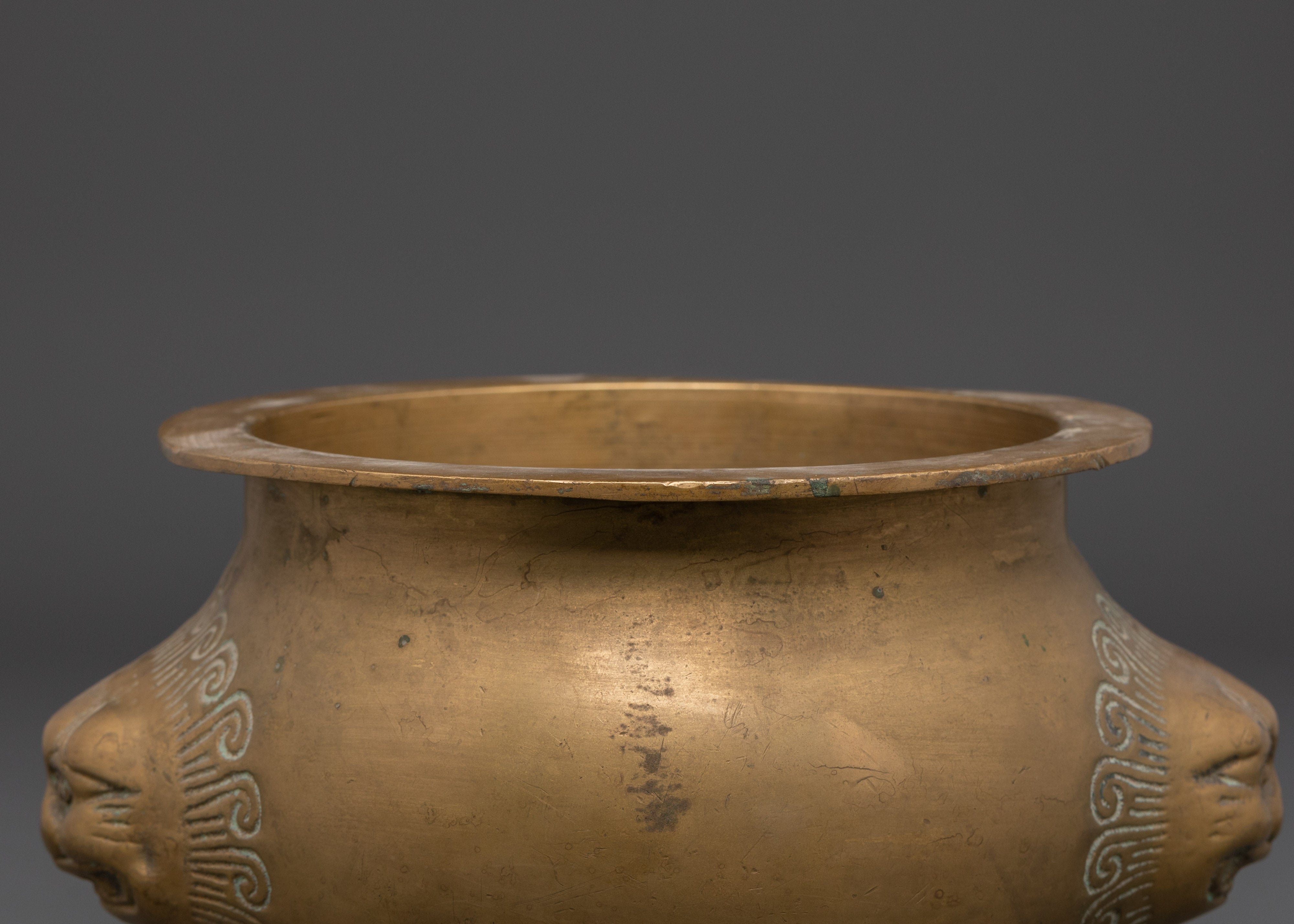 Bronze Offering Bowl | Tibetan Ritual Vessel