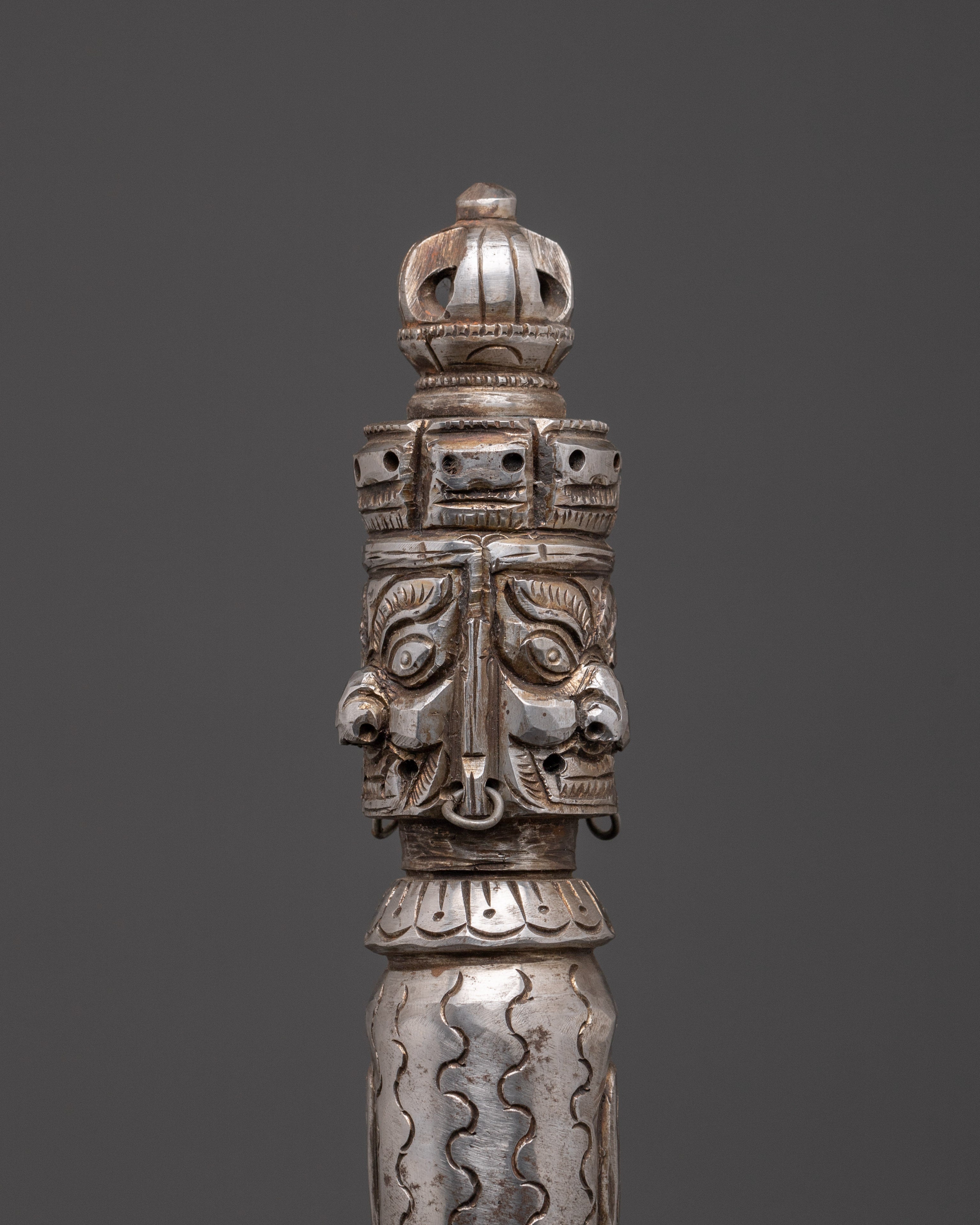 Sacred Ritual Phurba | Iron Dagger