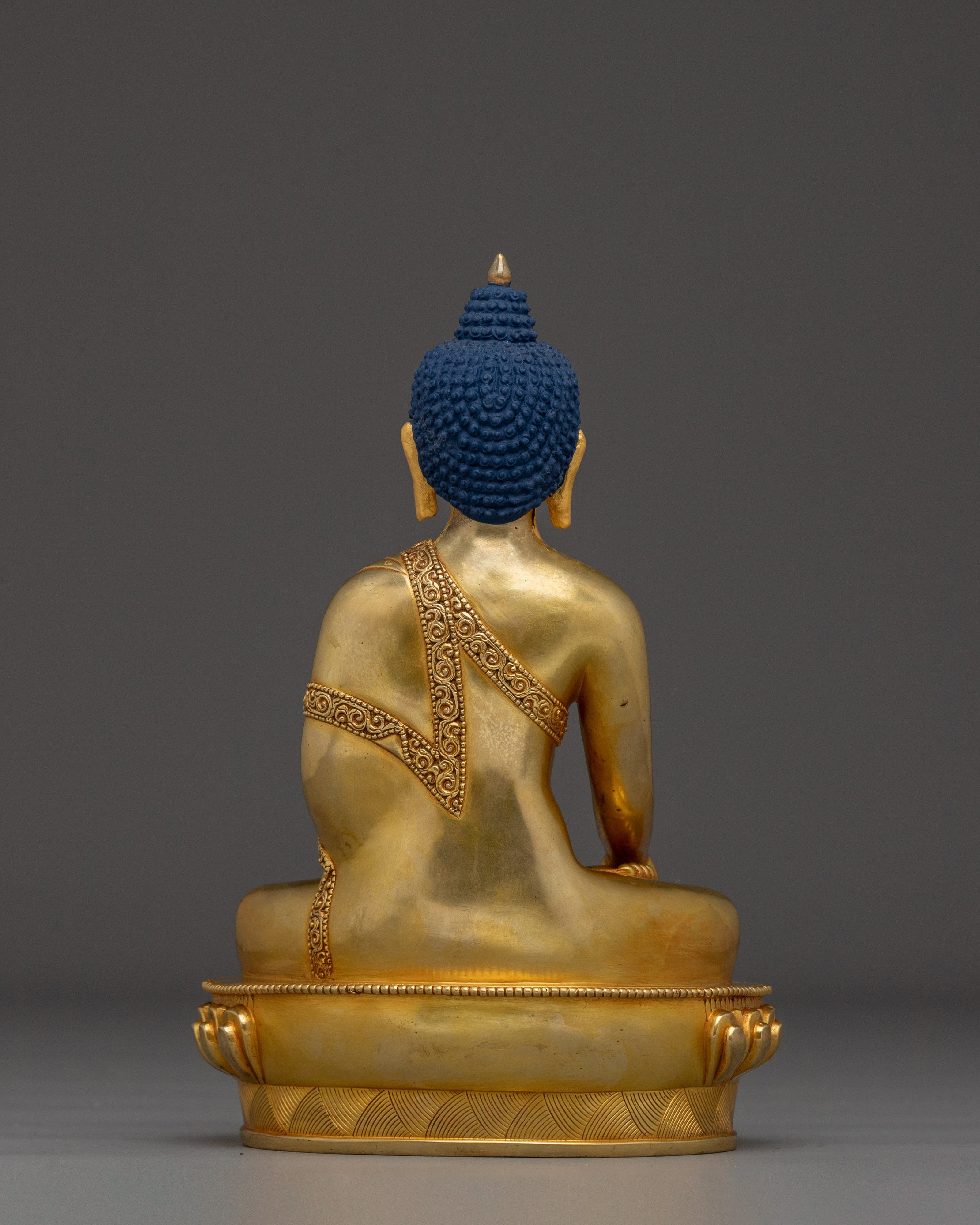 Handcrafted Copper Shakyamuni Buddha Art | Meditation Altar Decor