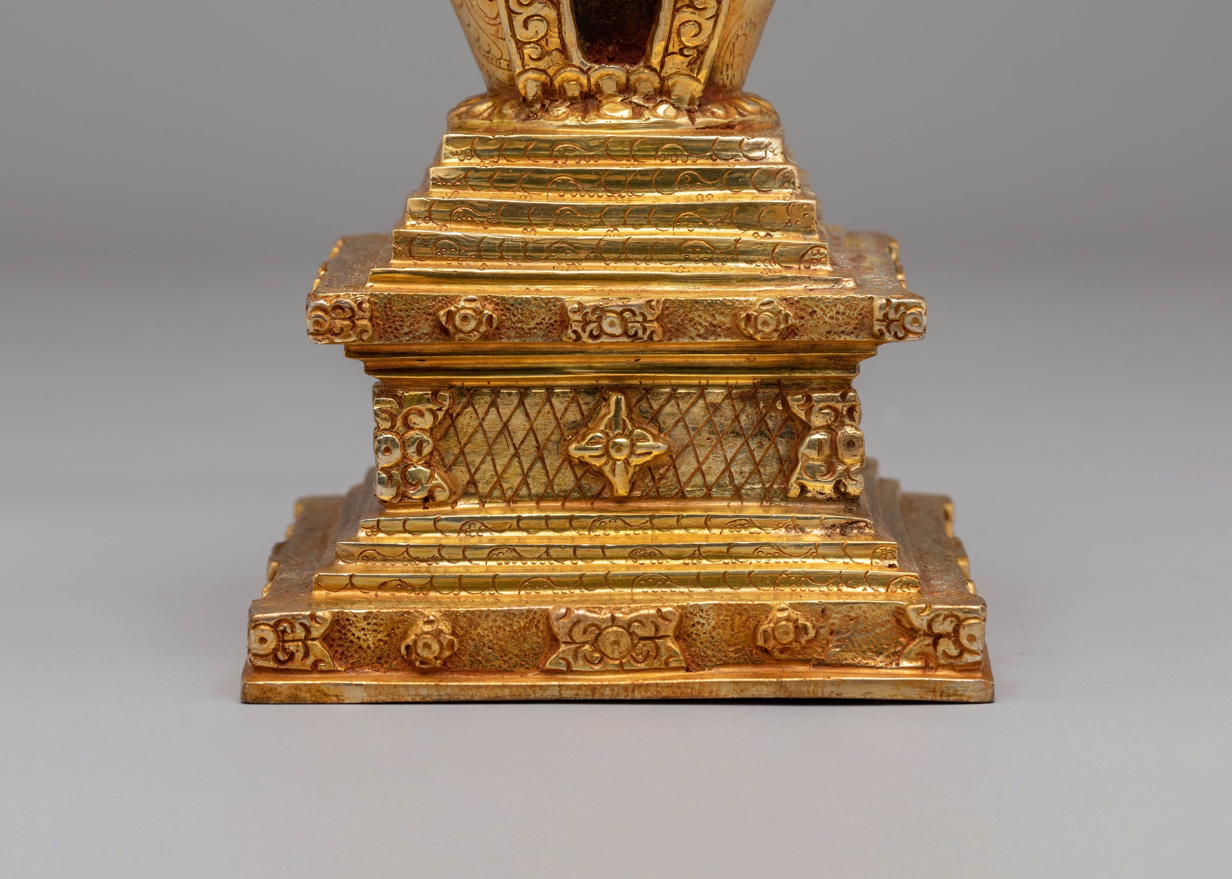 Decorative Tibetan Buddhist Stupa | Spiritual Symbol of Enlightenment