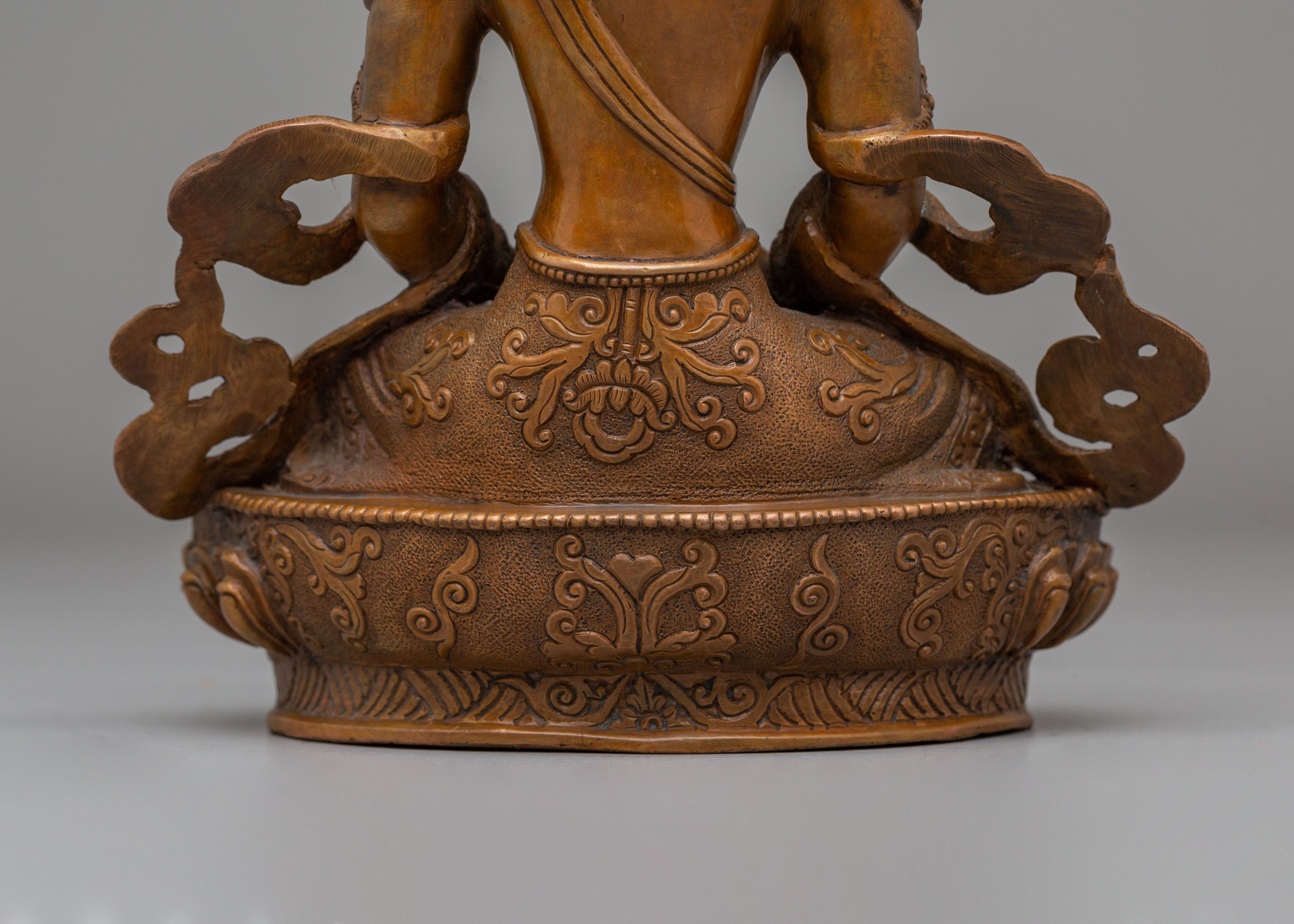 Handcrafted Tibetan Amitayus Statue | Symbol of Longevity