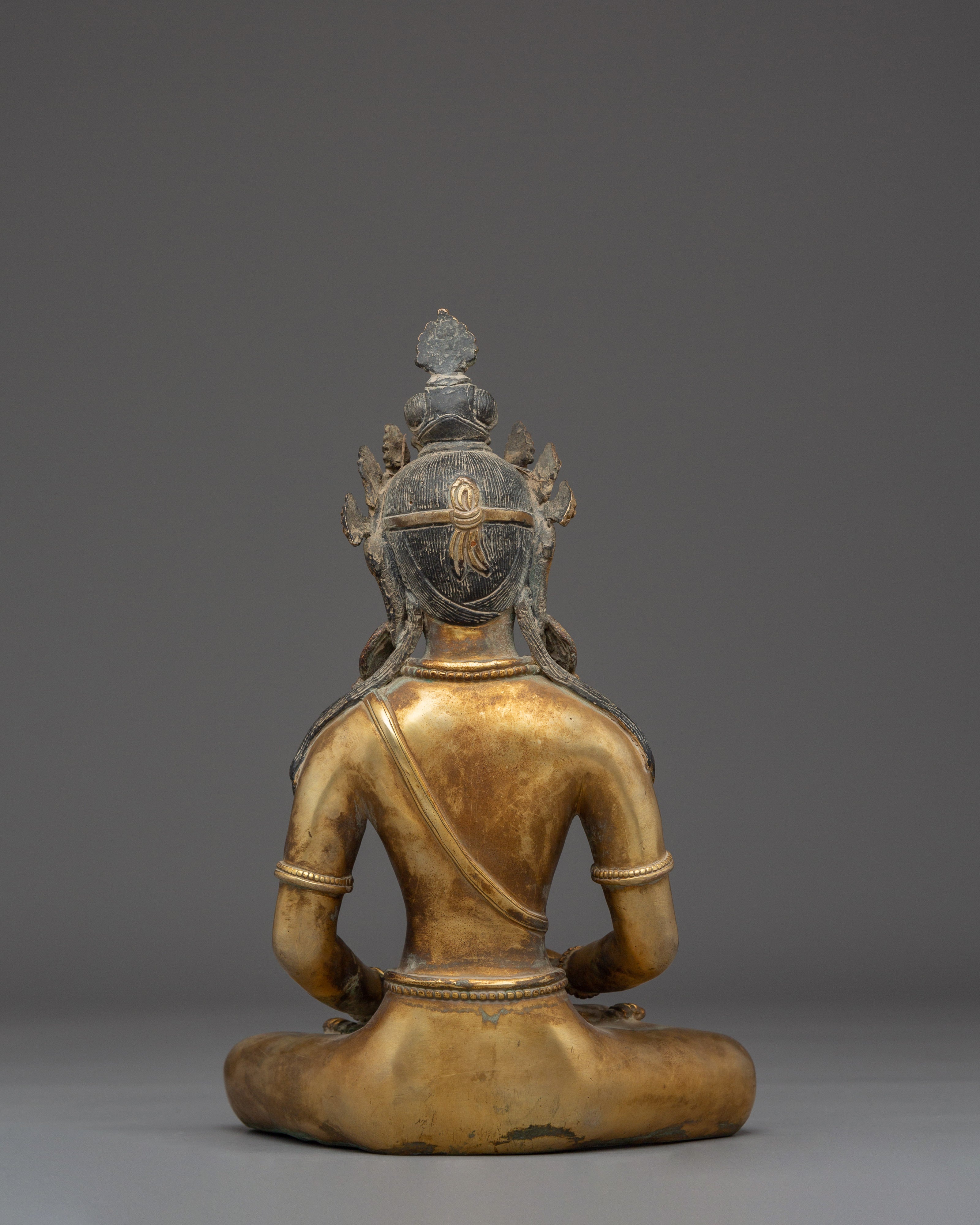 Amitayus Buddha Sculpture | Symbol of Longevity and Prosperity