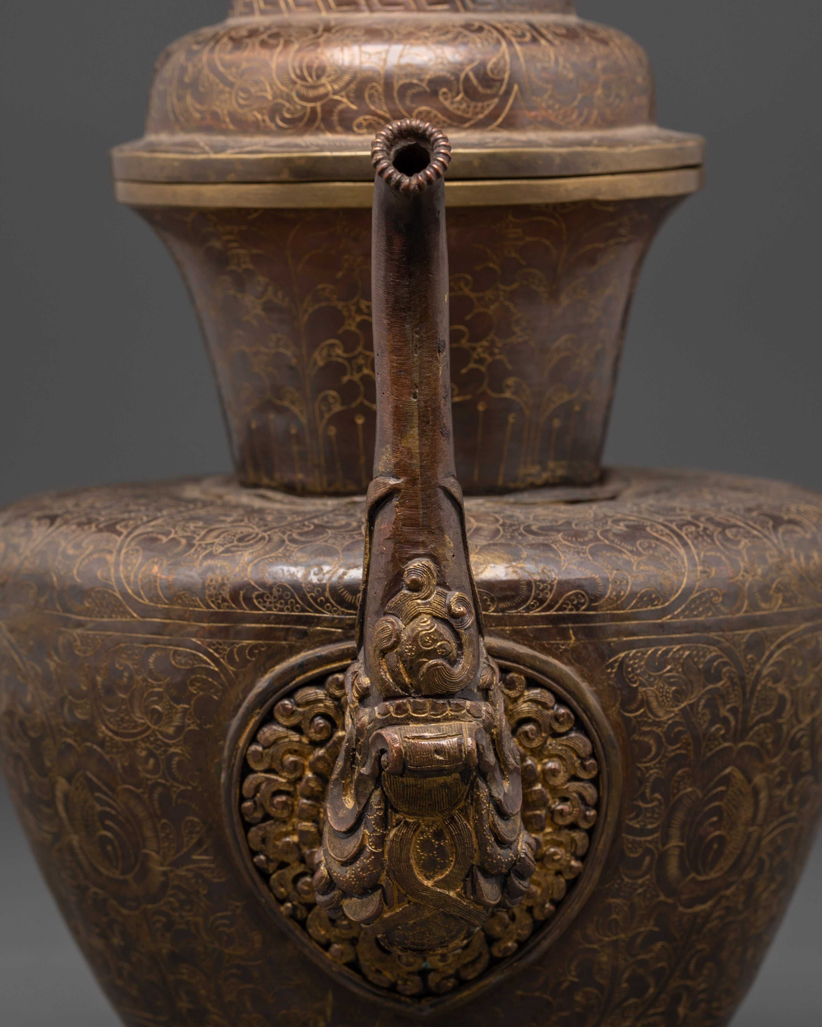 Handmade Copper Tea Pot | Cultural Craftsmanship