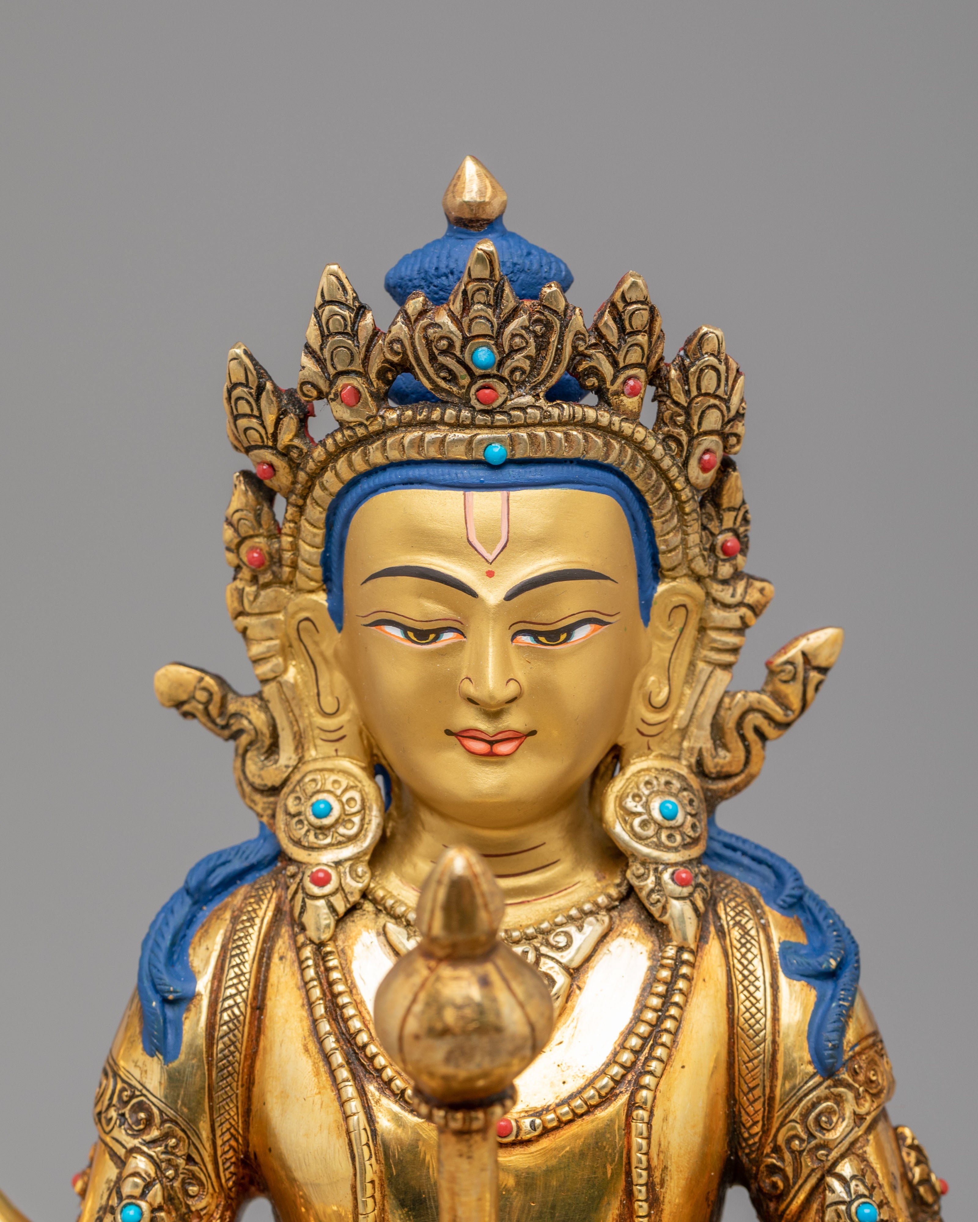 Handcrafted Bishnu Spiritual Figurine | Sacred Home Decor