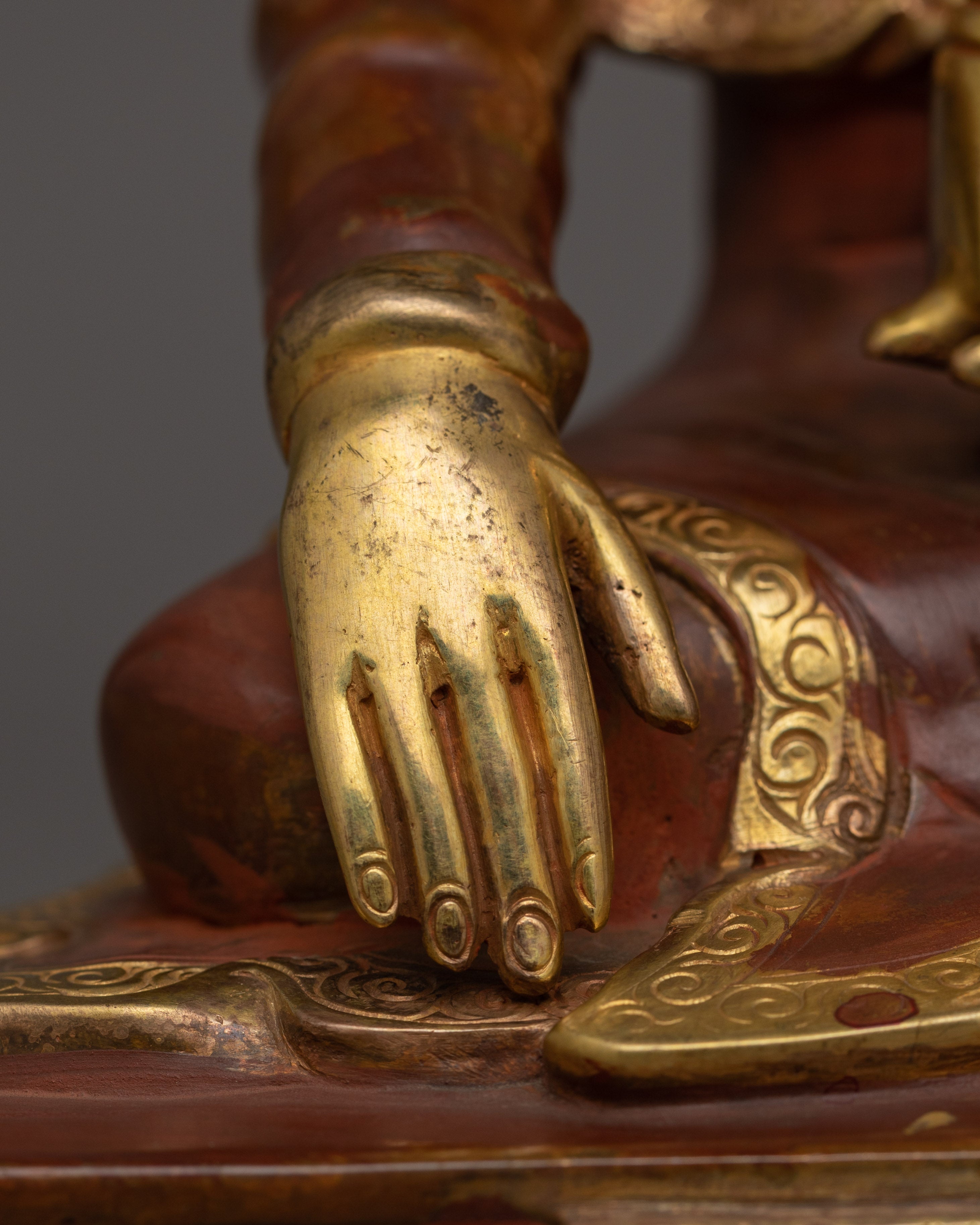 9.6 Inches Buddhist Master Statue | A Sacred Representation of Spiritual Guidance
