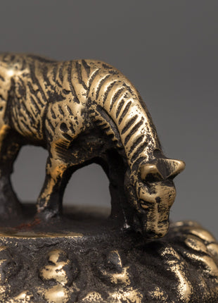 Mini Brass Horse Statue | Handcrafted Spiritual Animal Figurine