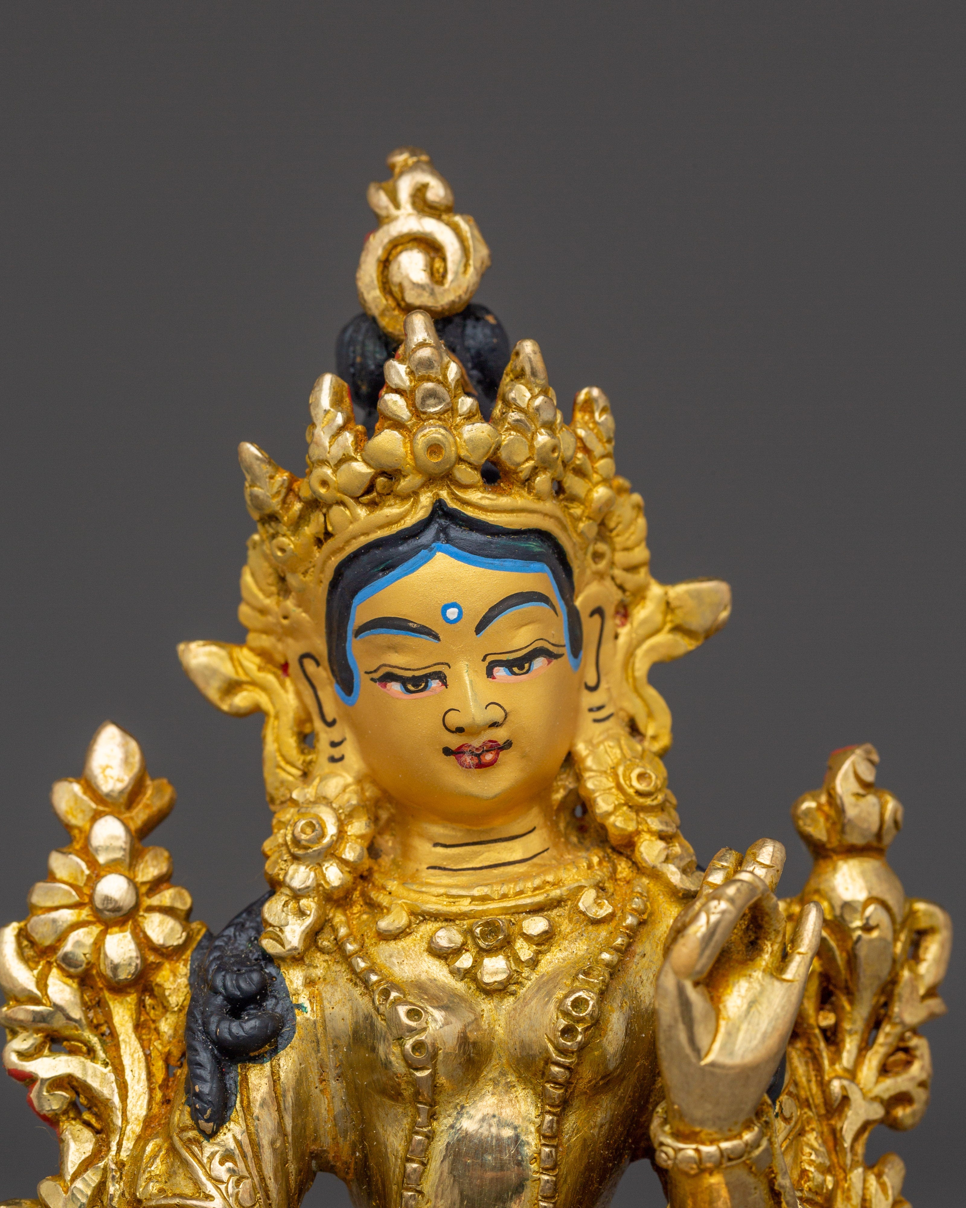 Tibetan Sacred Feminine Artwork of Green Tara | Bodhisattva of Compassion