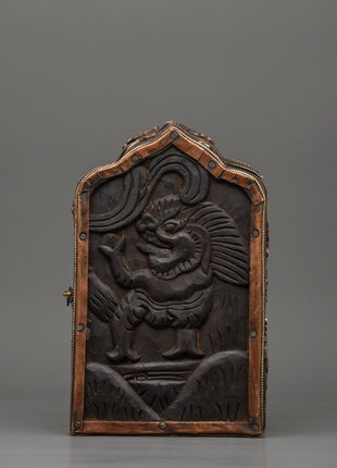 Handcrafted Tibetan Vajra and Bell with Box | Energy & Spiritual Balance Decor