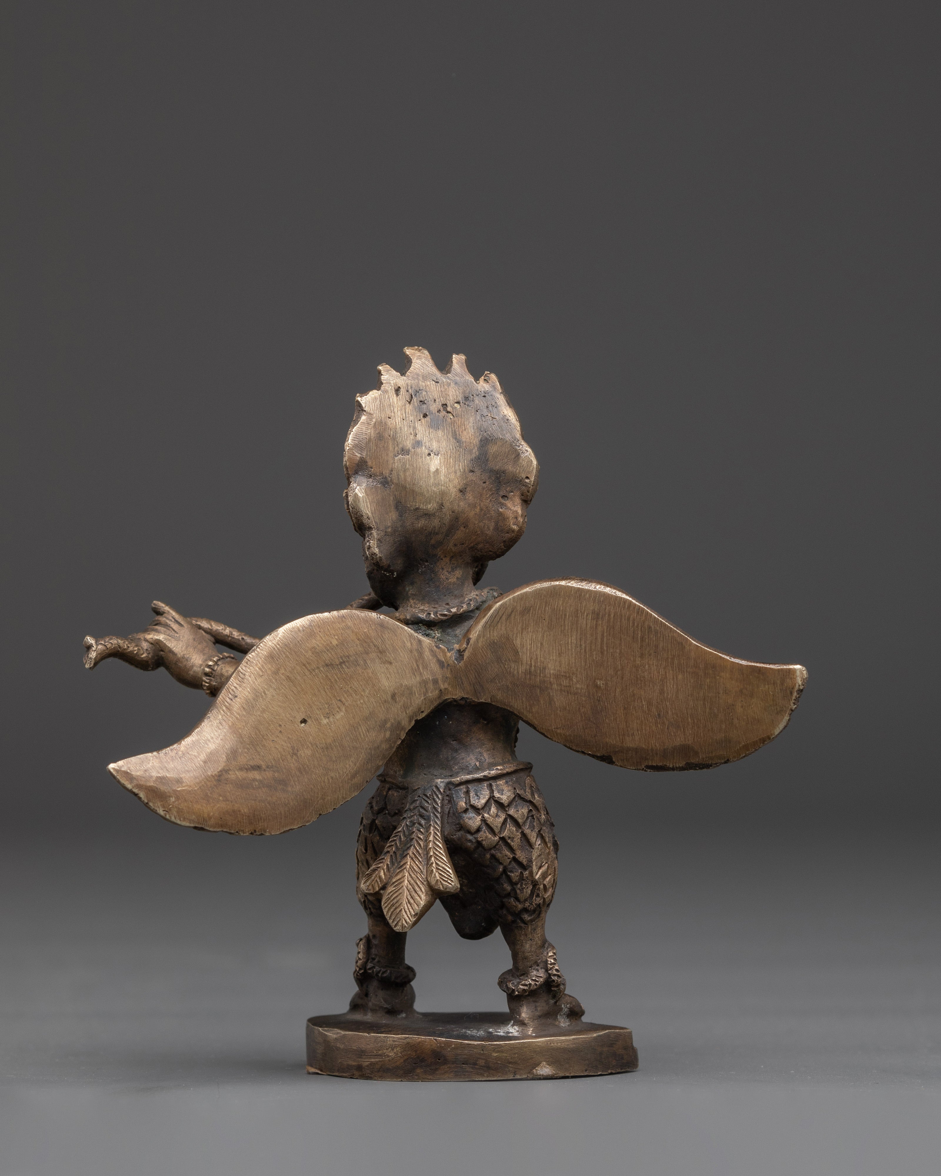 Handcrafted Brass Garuda Statue | Winged Protector