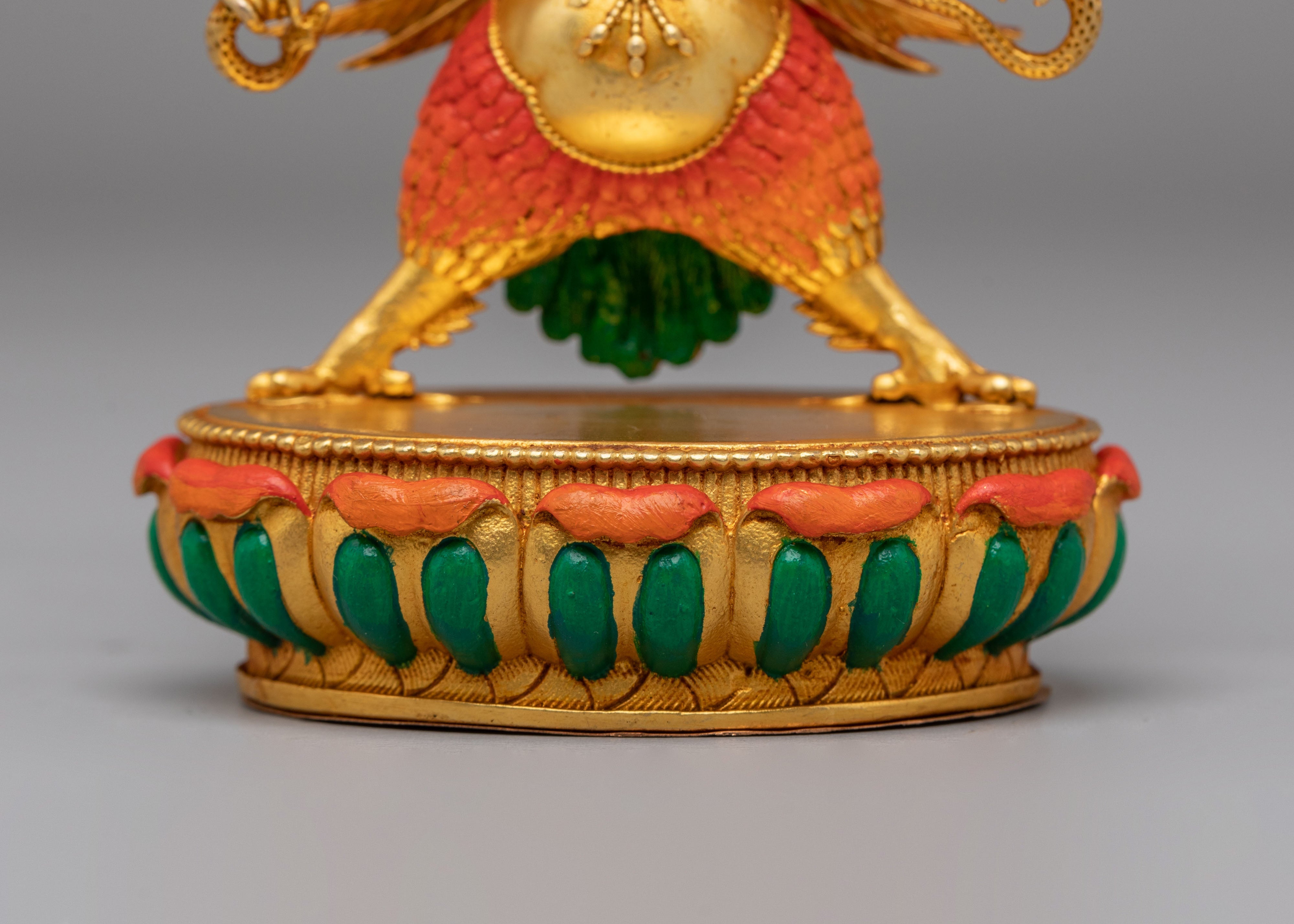 Tibetan Scared Buddhist Garuda Statue | Bird Deity Figurine