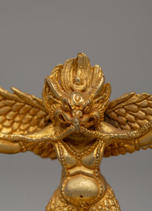 Garuda God of strength Statue for Dharma | 8.5 cm Tall Figurine