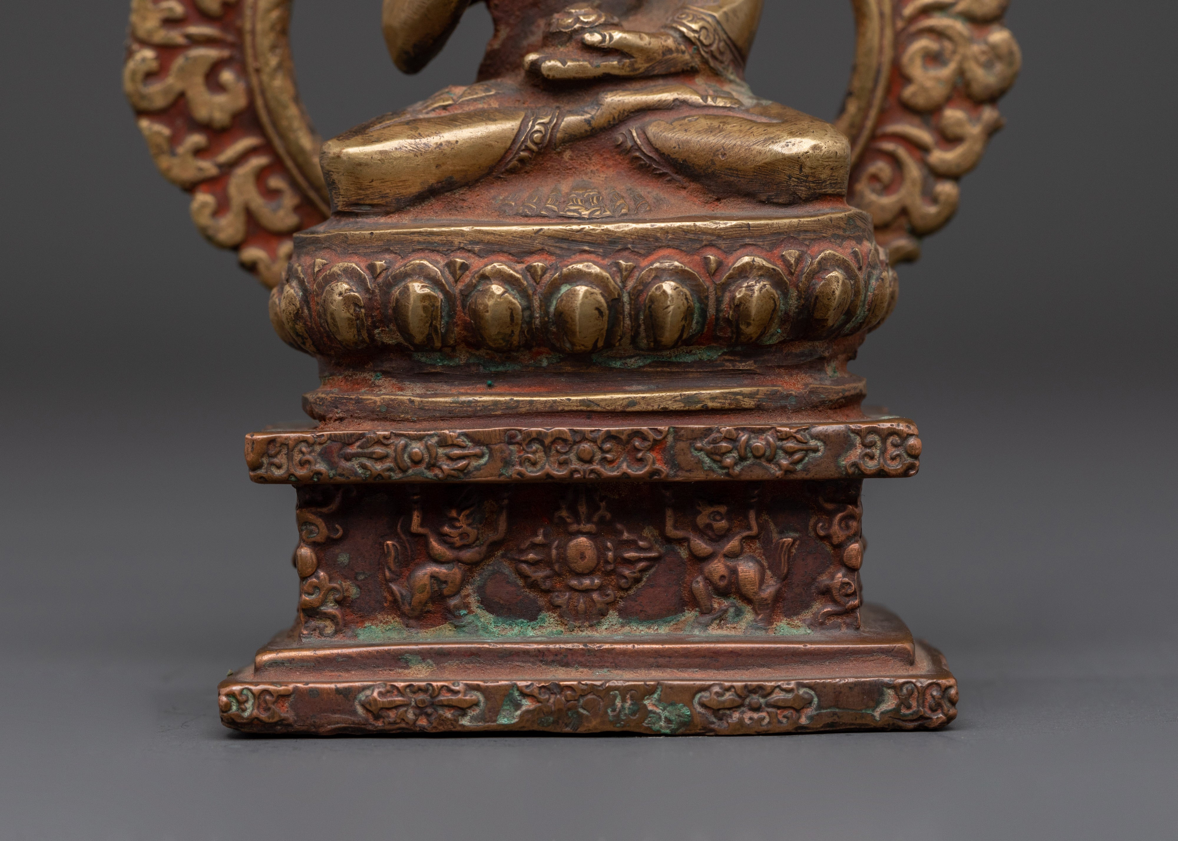 Amoghasiddhi Dhyani Buddha Statue | Symbol of Fearlessness and Success