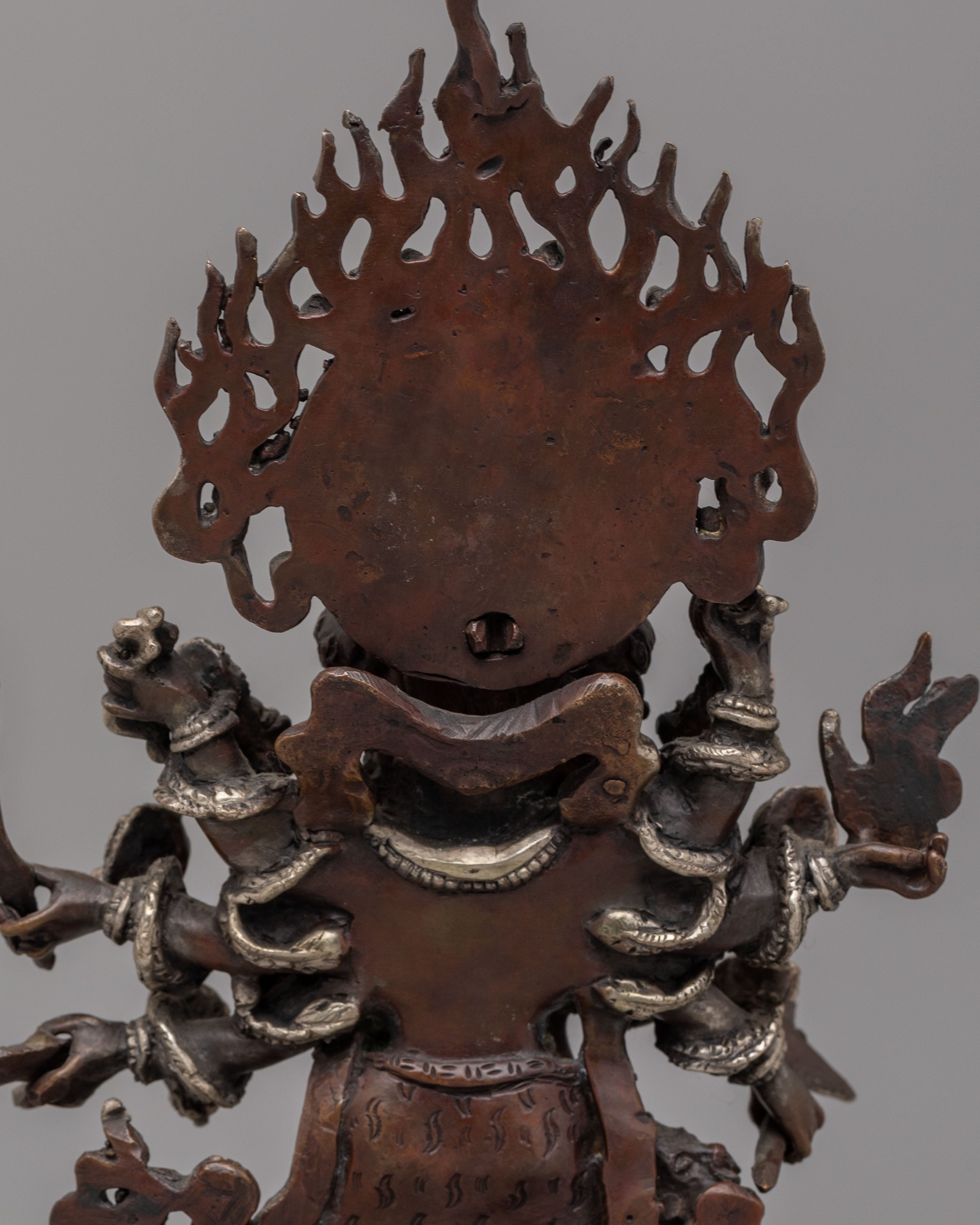 Uchusma Buddhist Protective Deity Statue | Tibetan Vajrayana Art